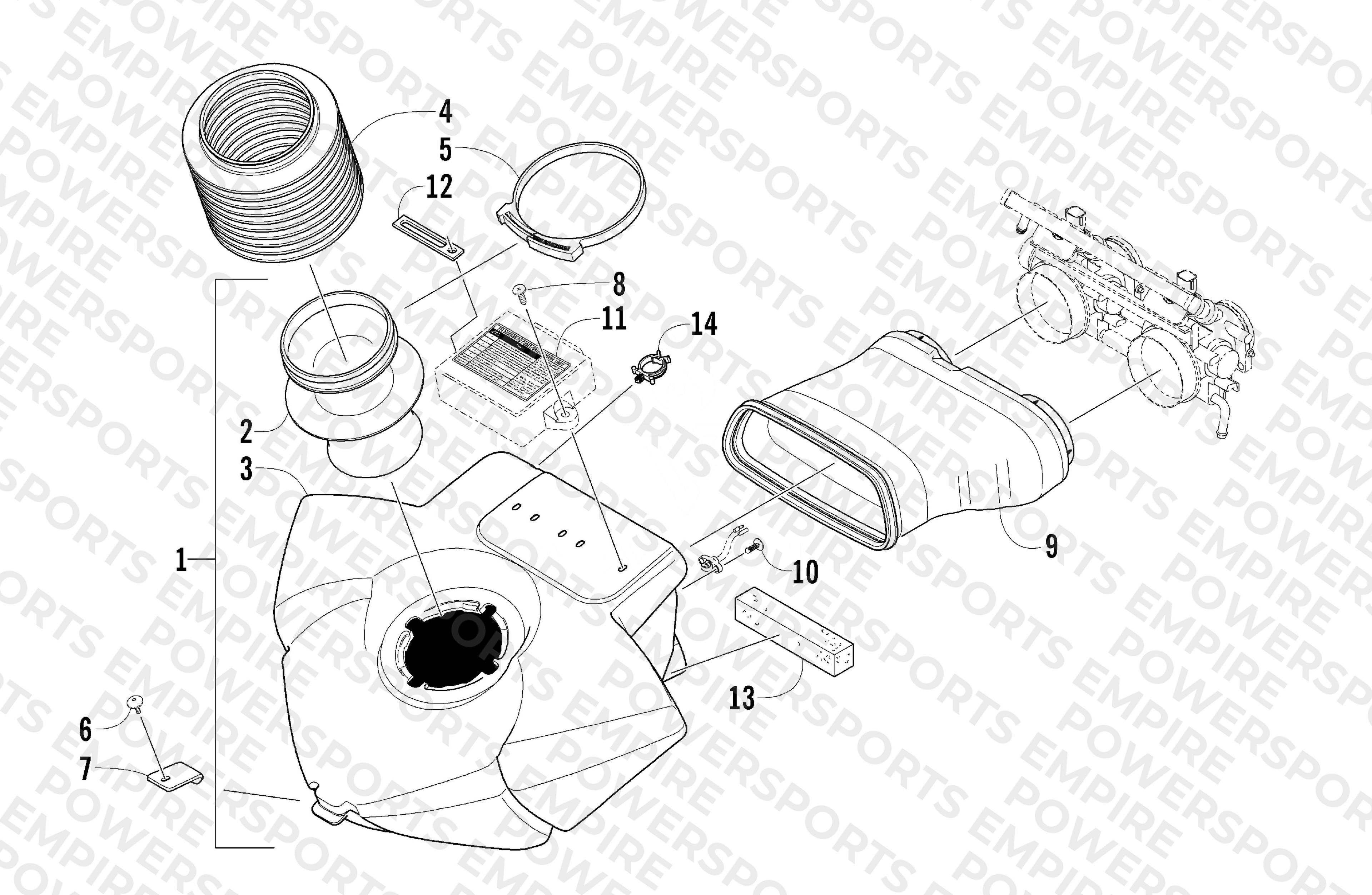 AIR SILENCER ASSEMBLY