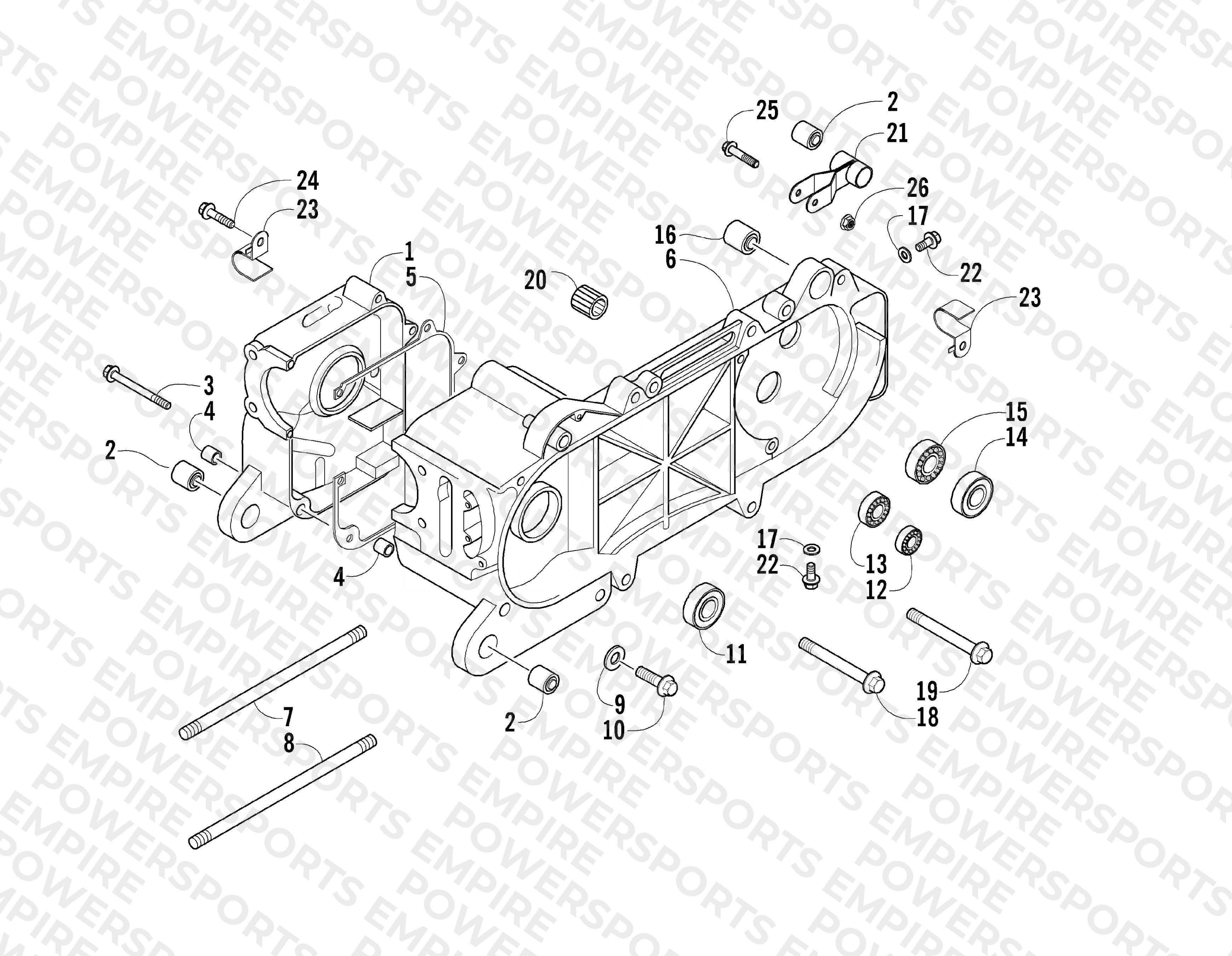 CRANKCASE ASSEMBLY