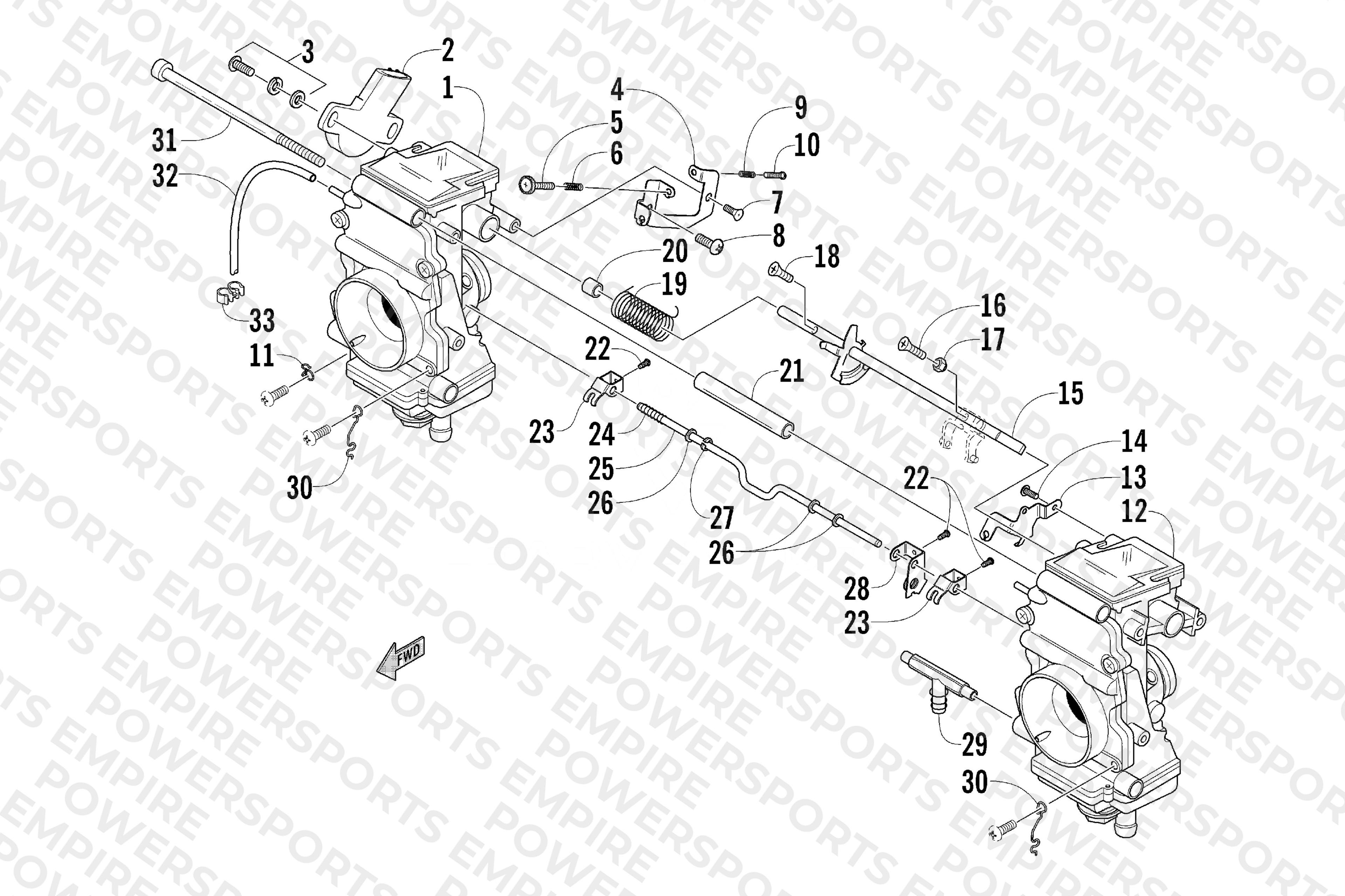 CARBURETOR - EXTERNAL PARTS