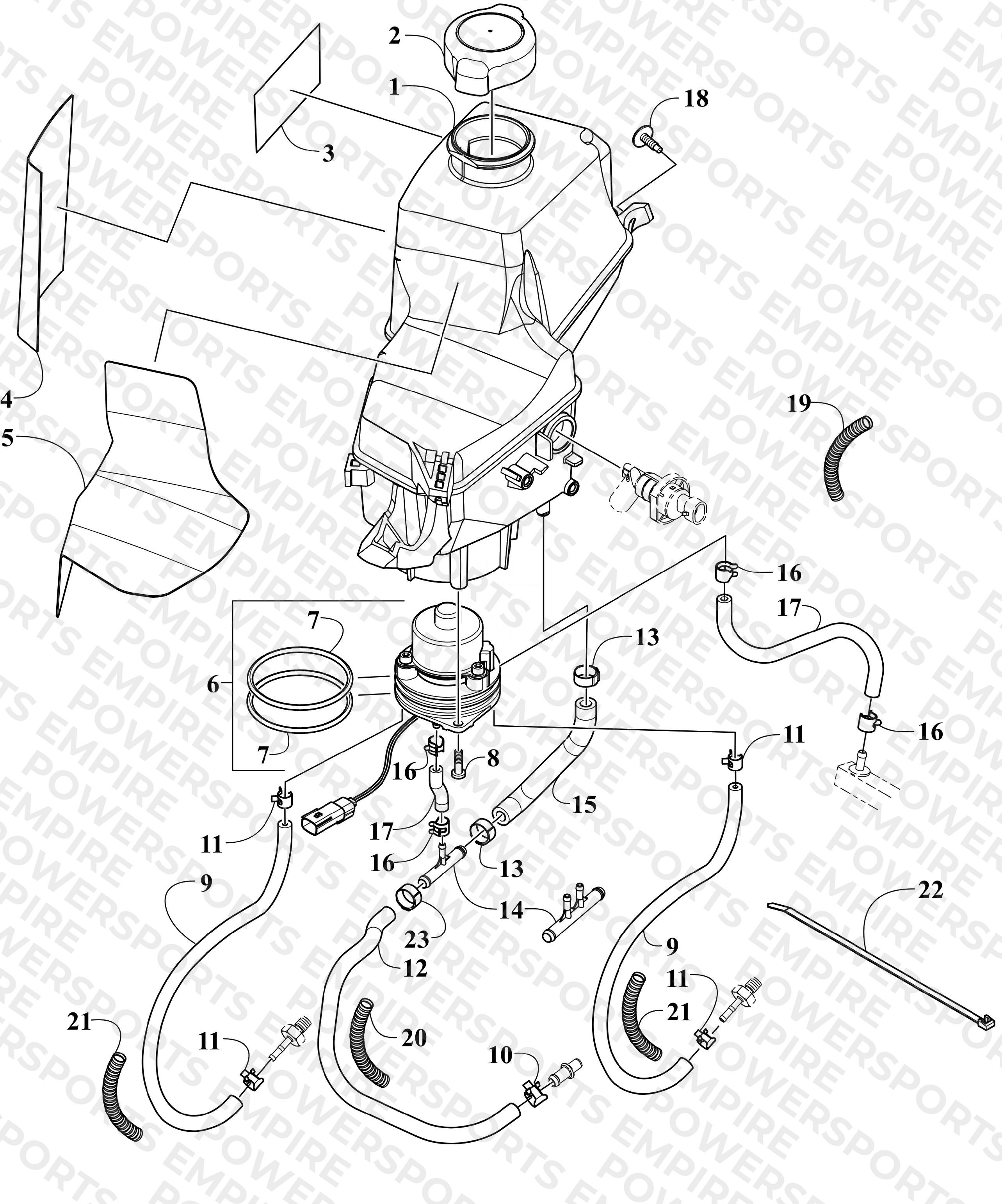 OIL TANK ASSEMBLY