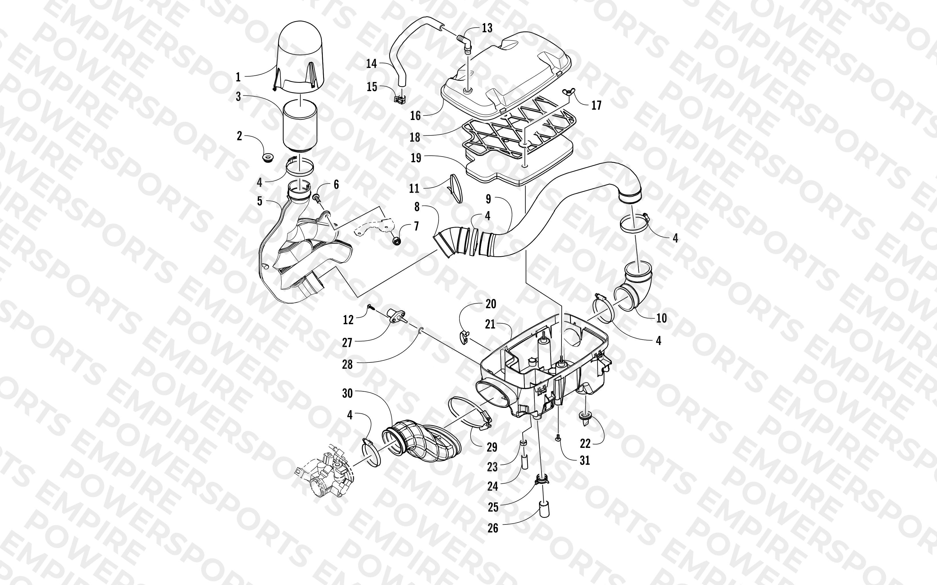 AIR INTAKE ASSEMBLY