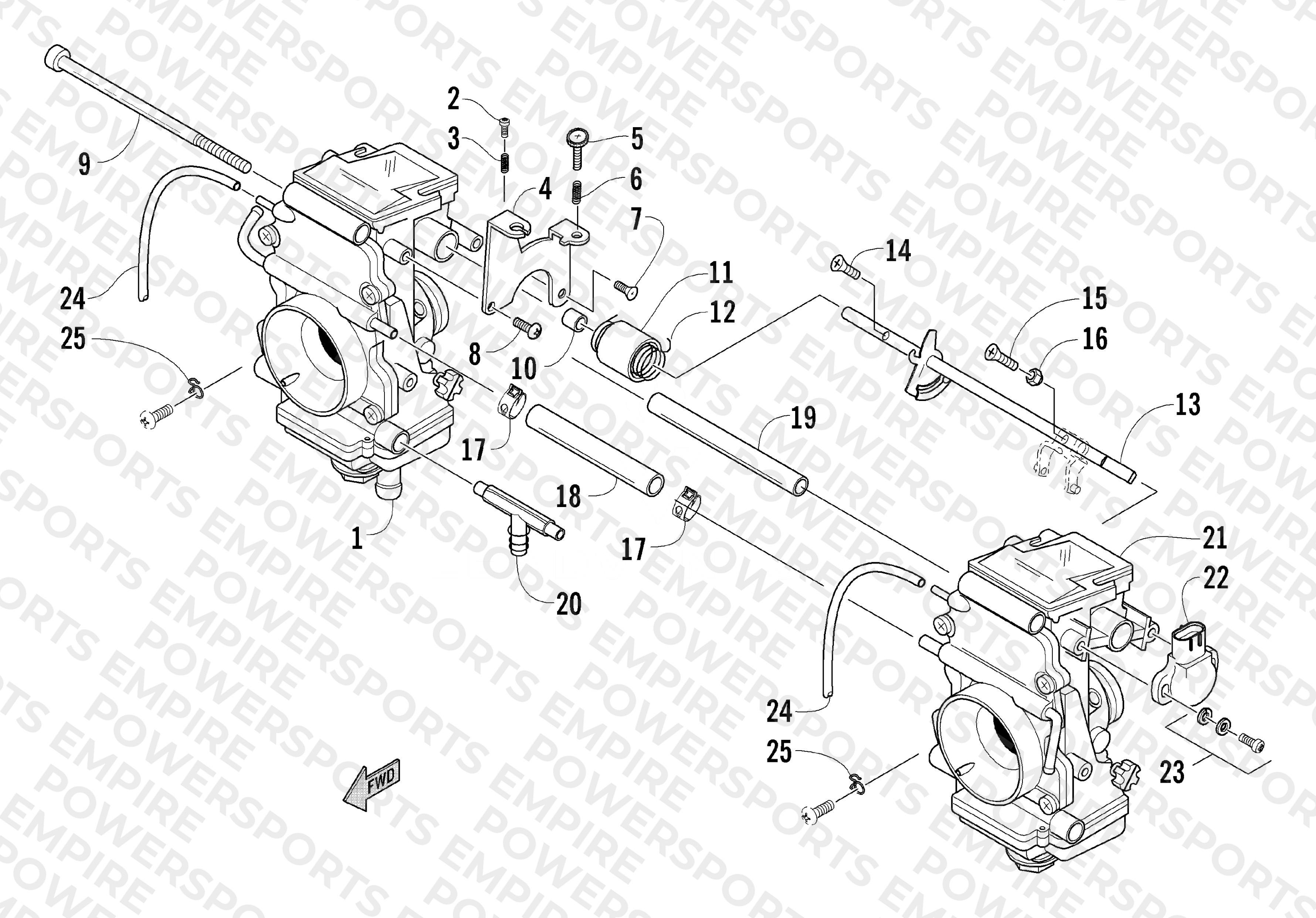 CARBURETOR - EXTERNAL PARTS