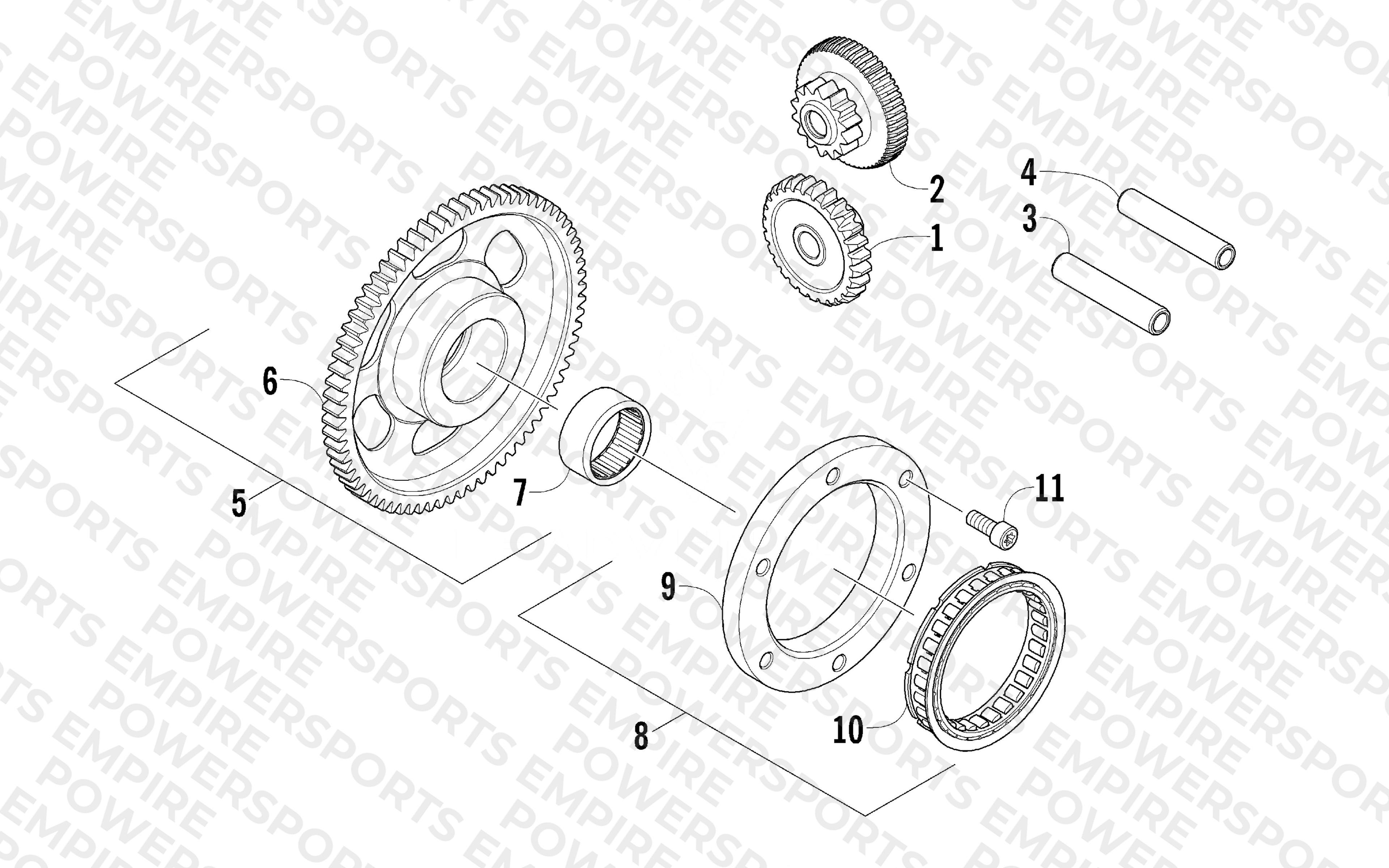 STARTER CLUTCH ASSEMBLY