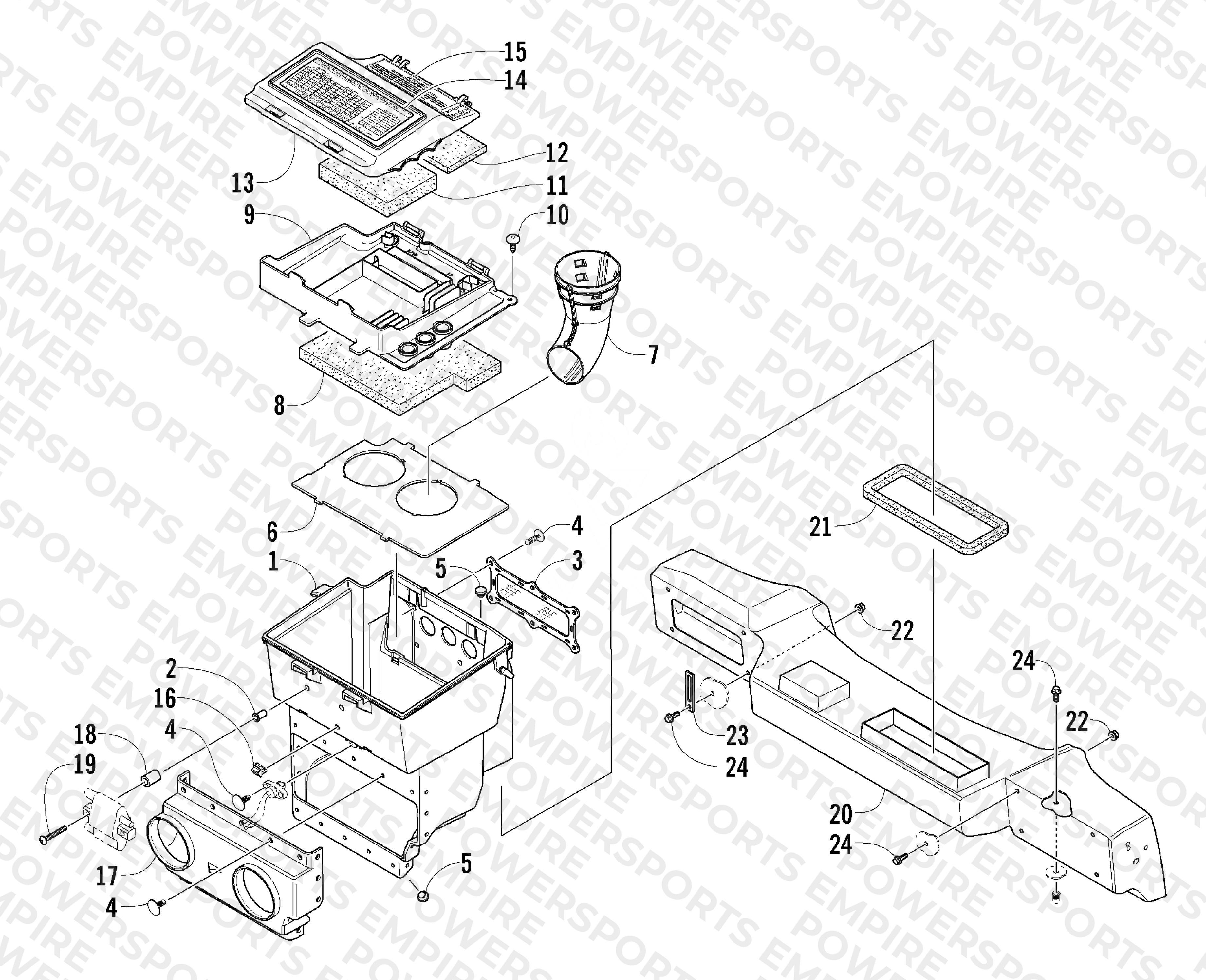 AIR SILENCER ASSEMBLY