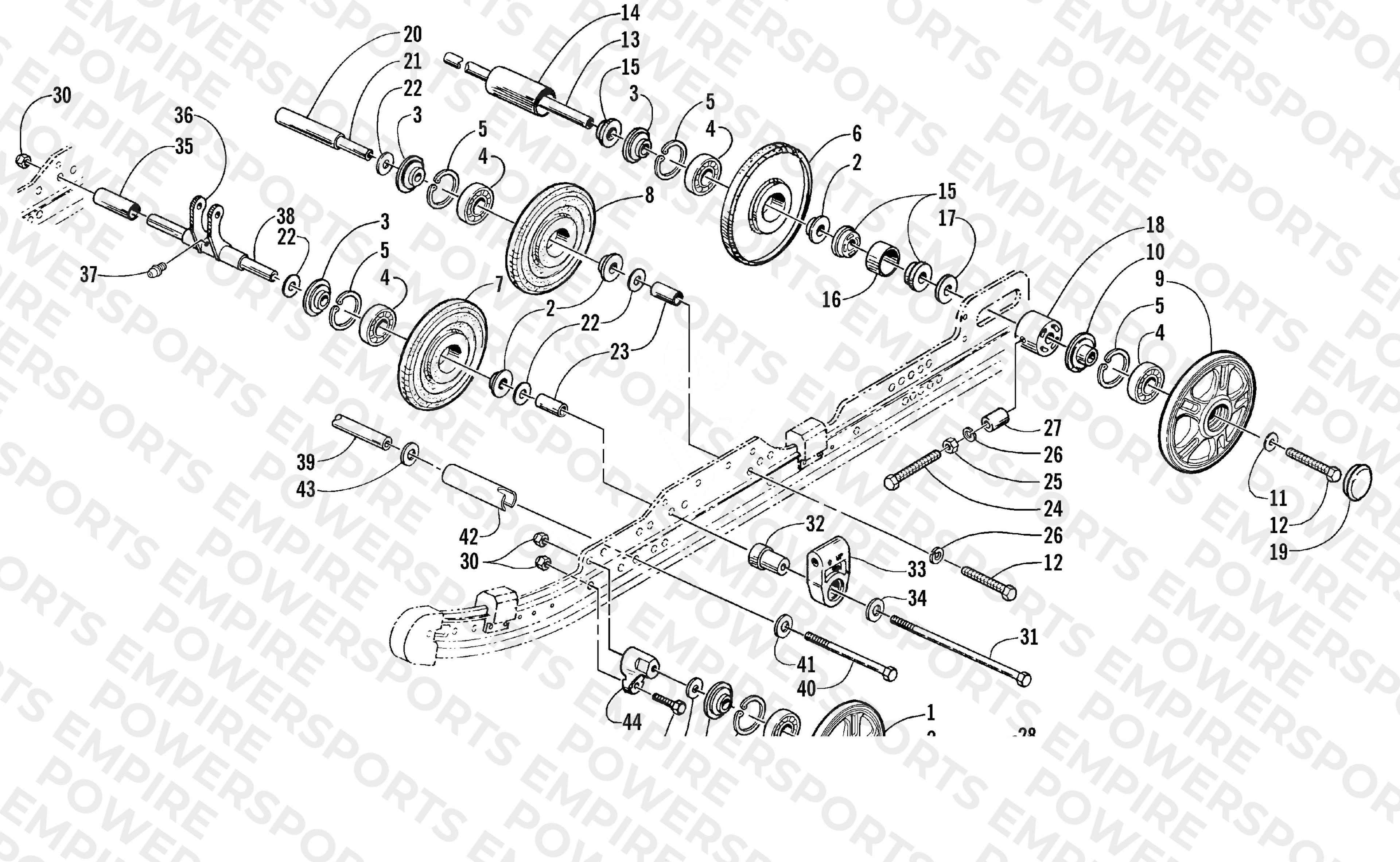 IDLER WHEEL ASSEMBLY