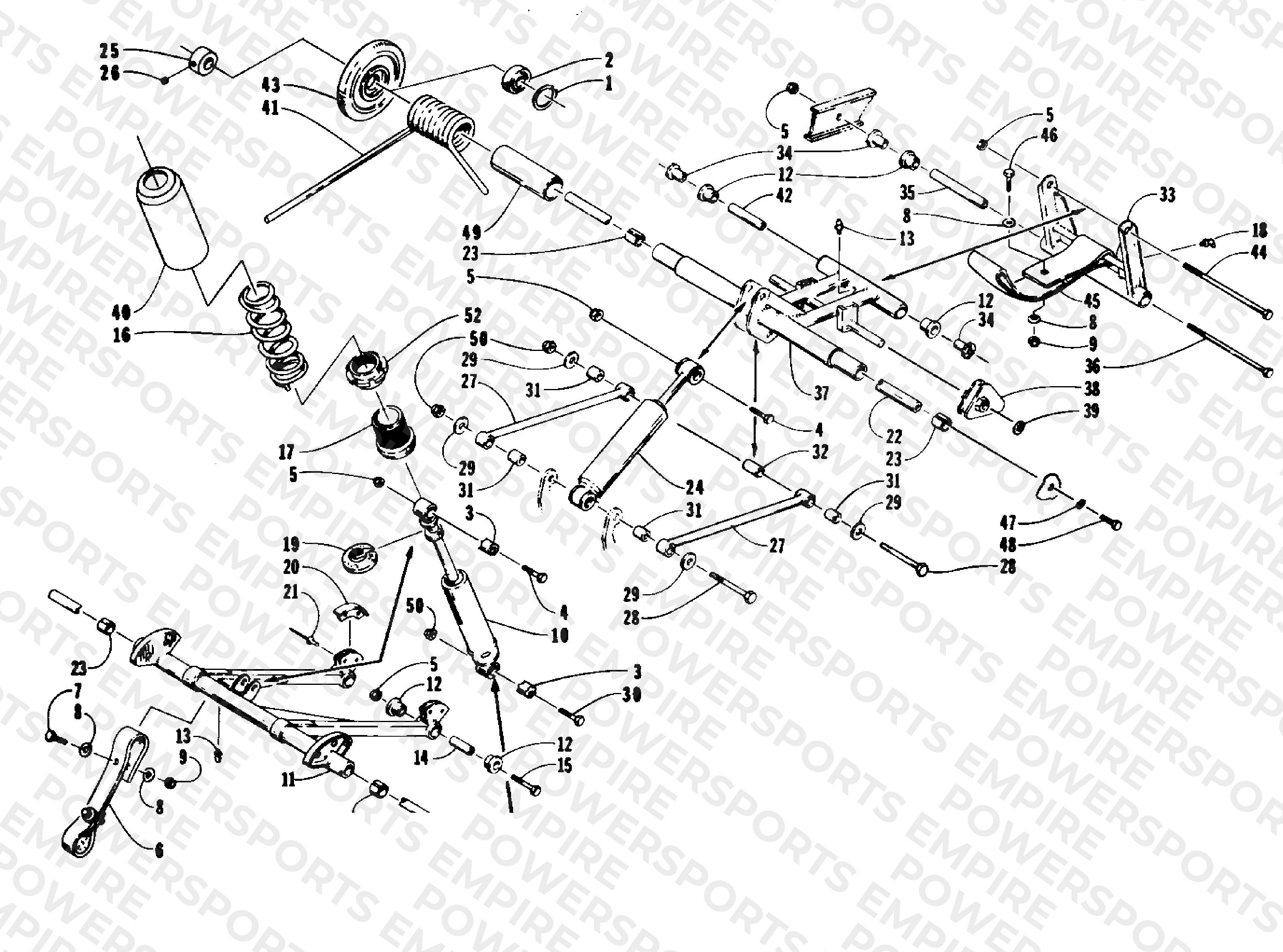 REAR SUSPENSION ARM ASSEMBLIES
