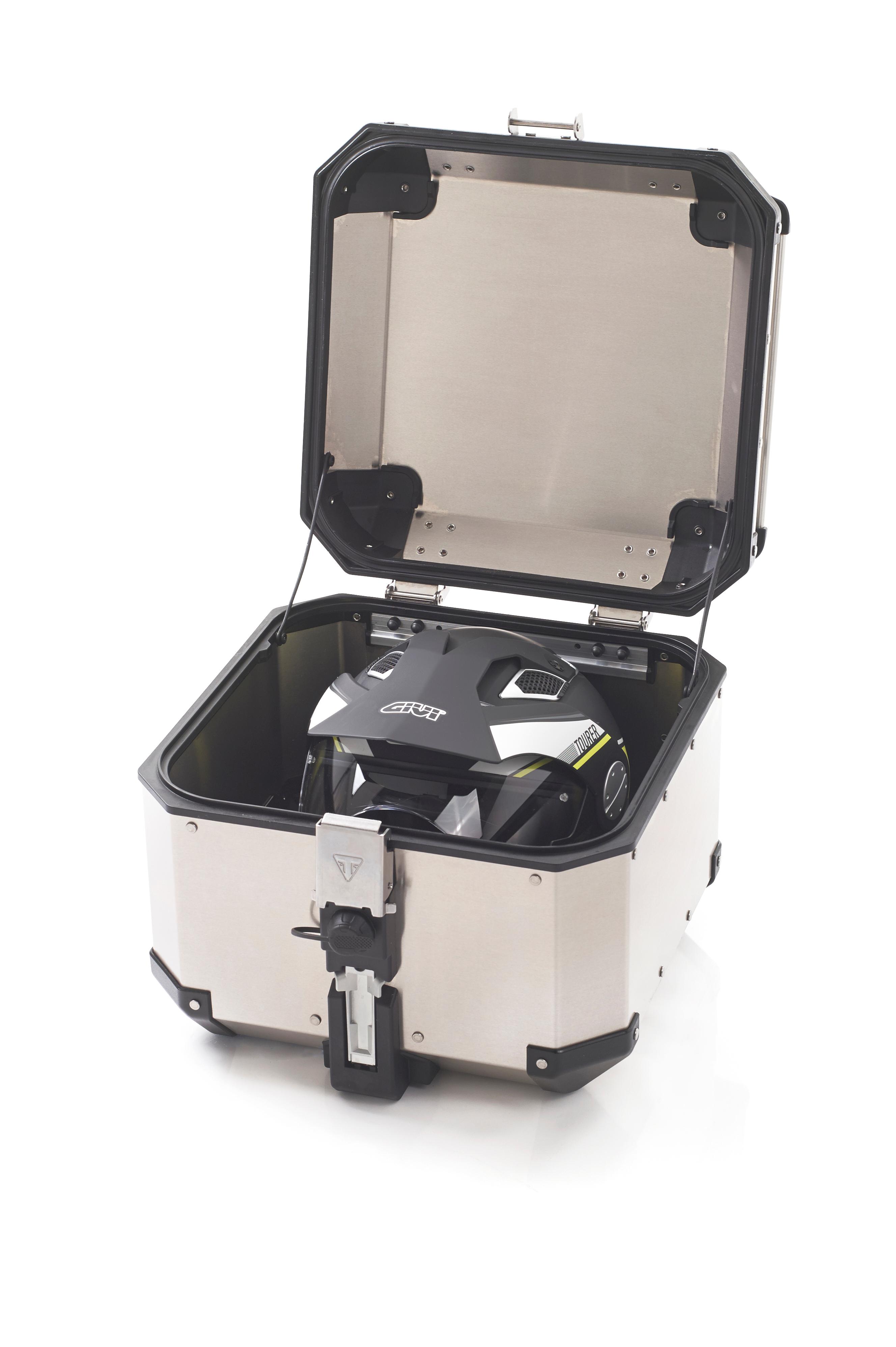 Top Box, Aluminium, Silver