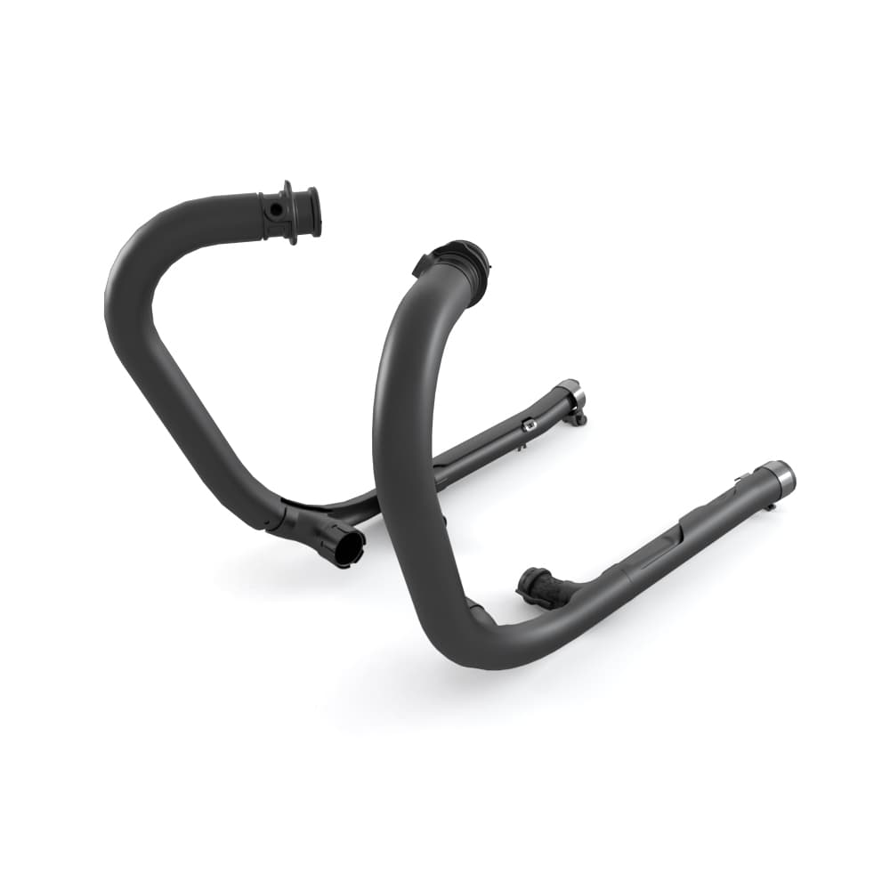 Black Exhaust Headers, Pair image 1
