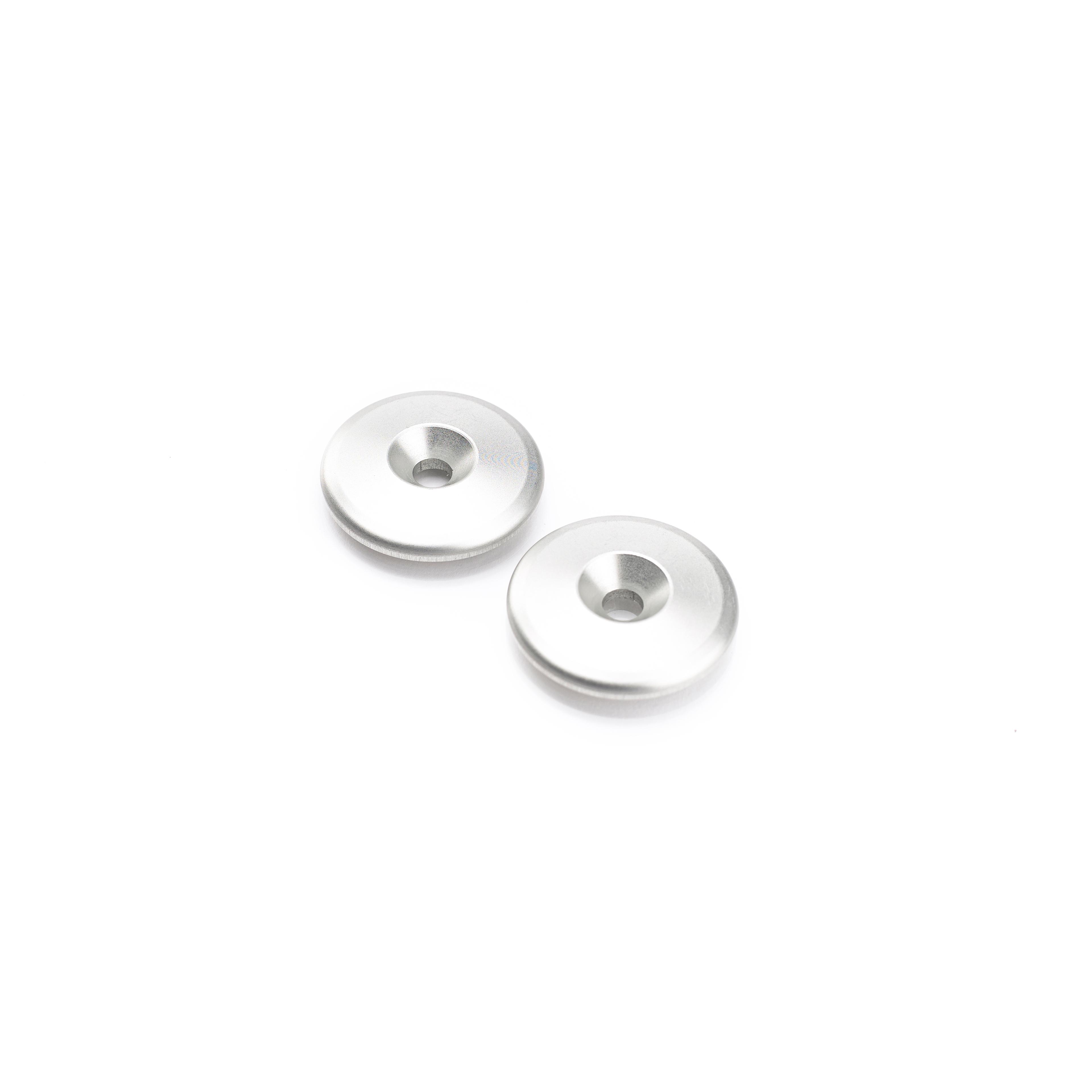 Bar End Finisher, Pair, Clear image 1