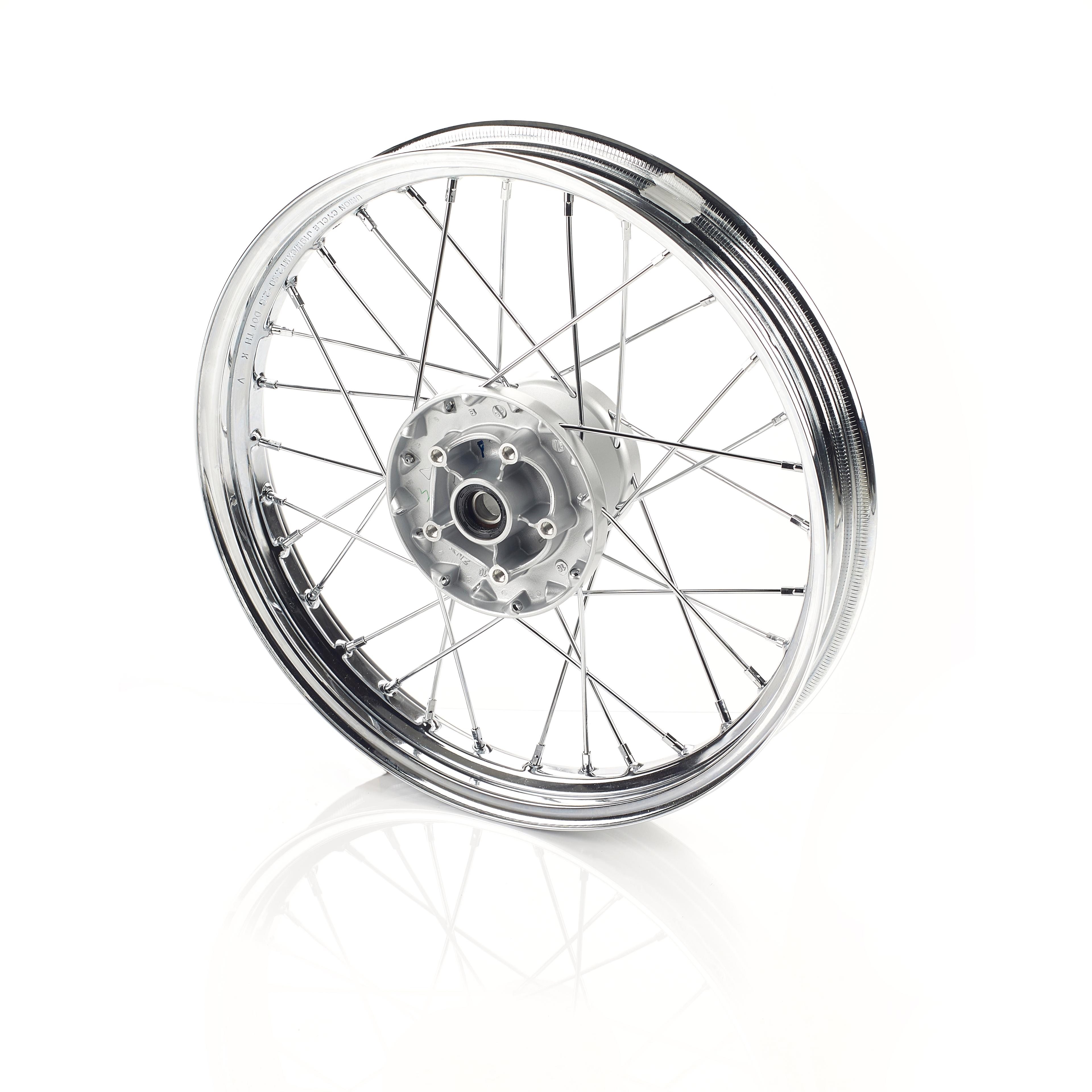 Front Wheel Kit, Chrome, 19" image 1