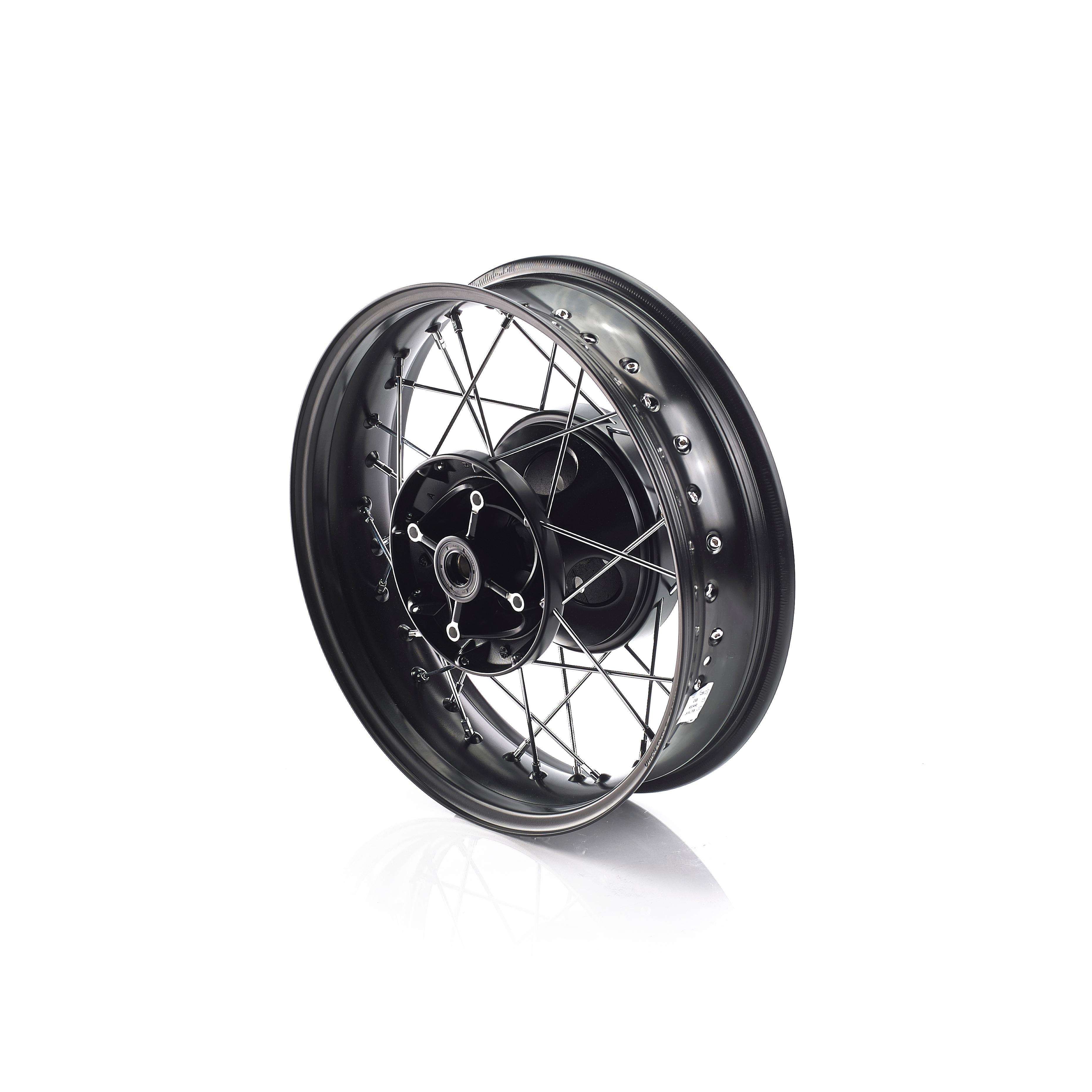 Rear Wheel Kit, Black, 16 x 3.5 image 1