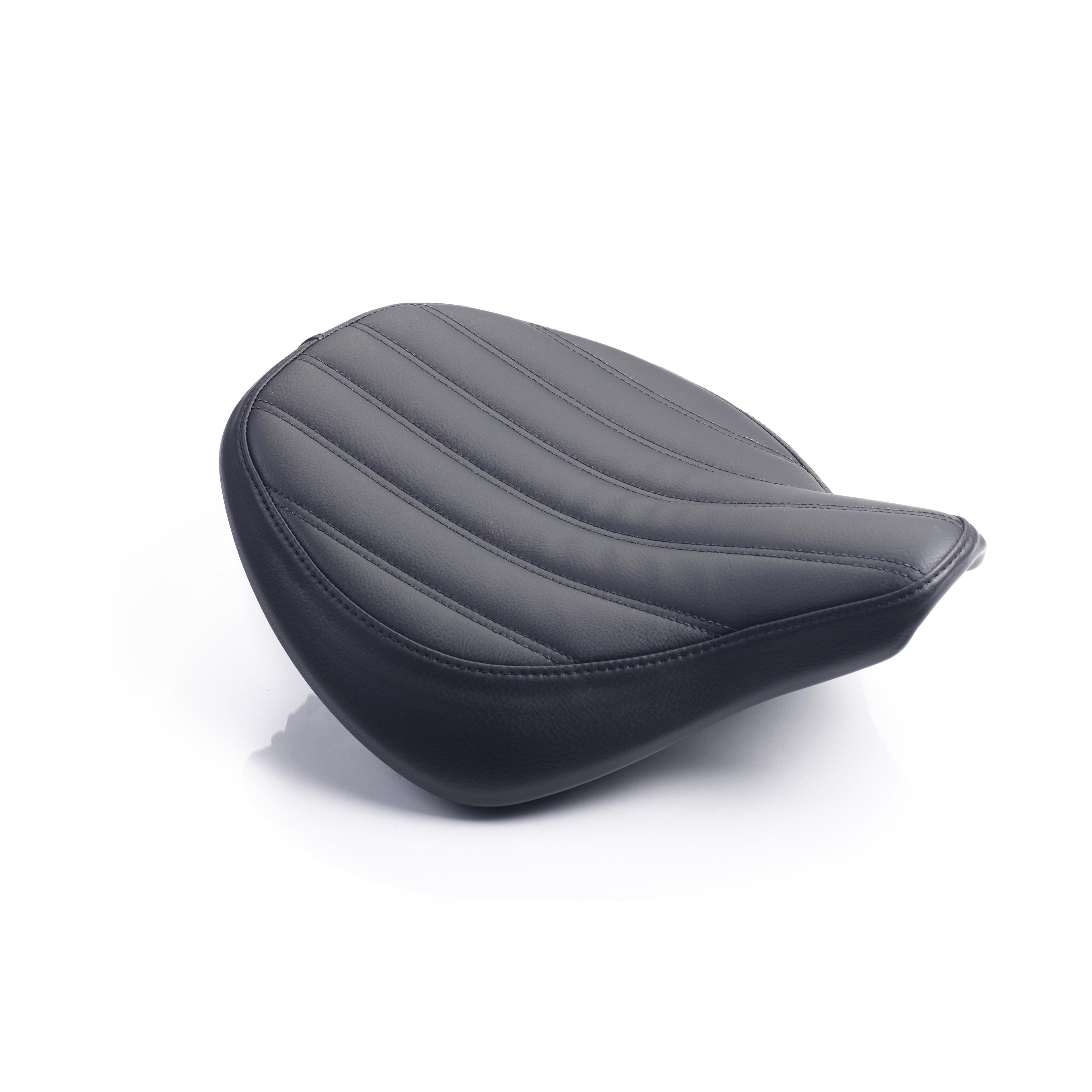 Seat, Rider, Black, Ribbed image 1