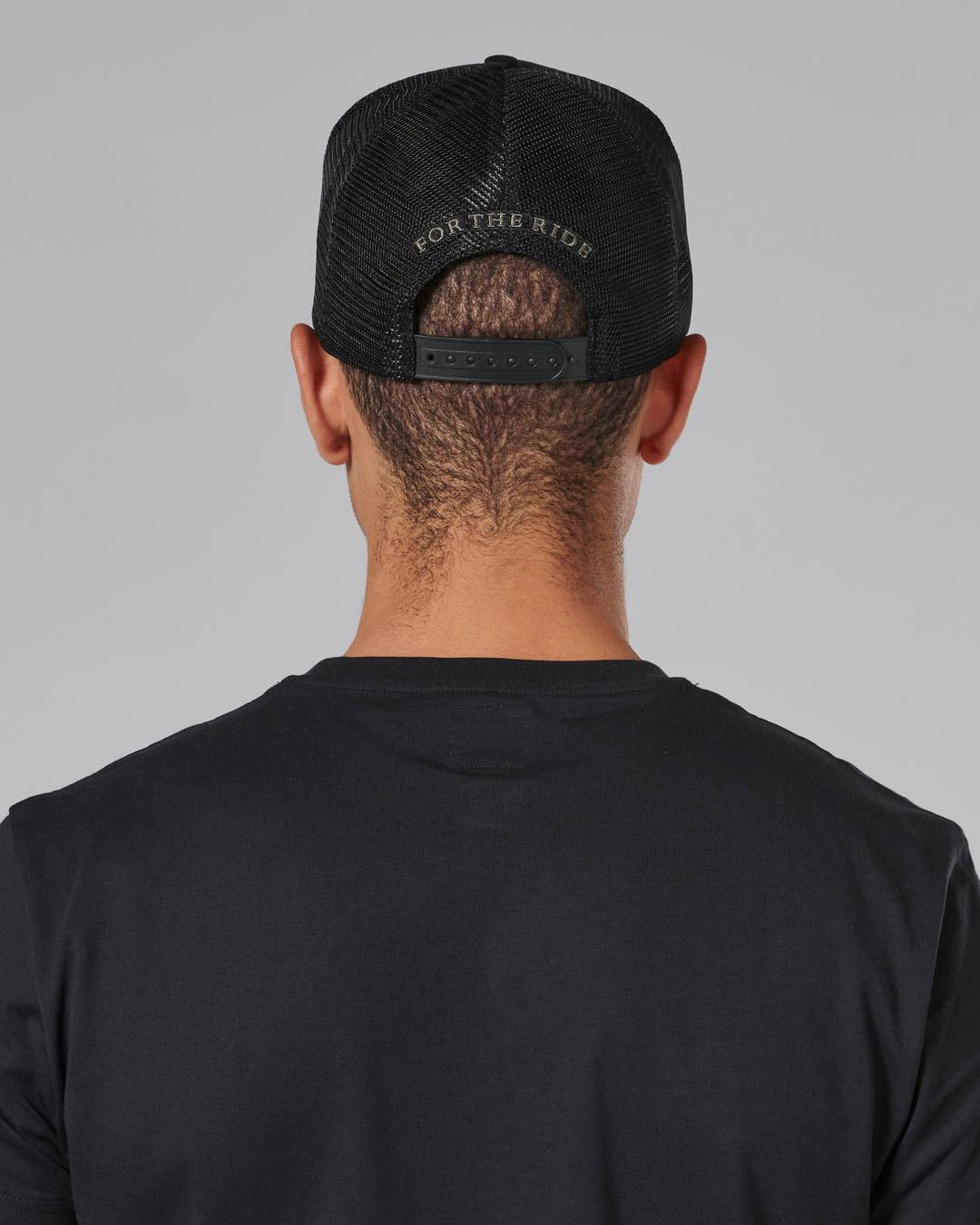 WORKSHOP TRUCKER CAP BLACK / BLACK image 1
