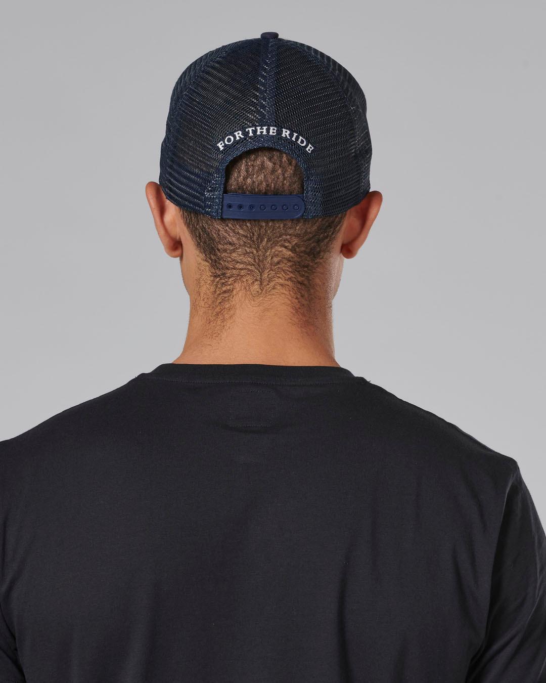 WORKSHOP TRUCKER CAP BONE / RED image 2
