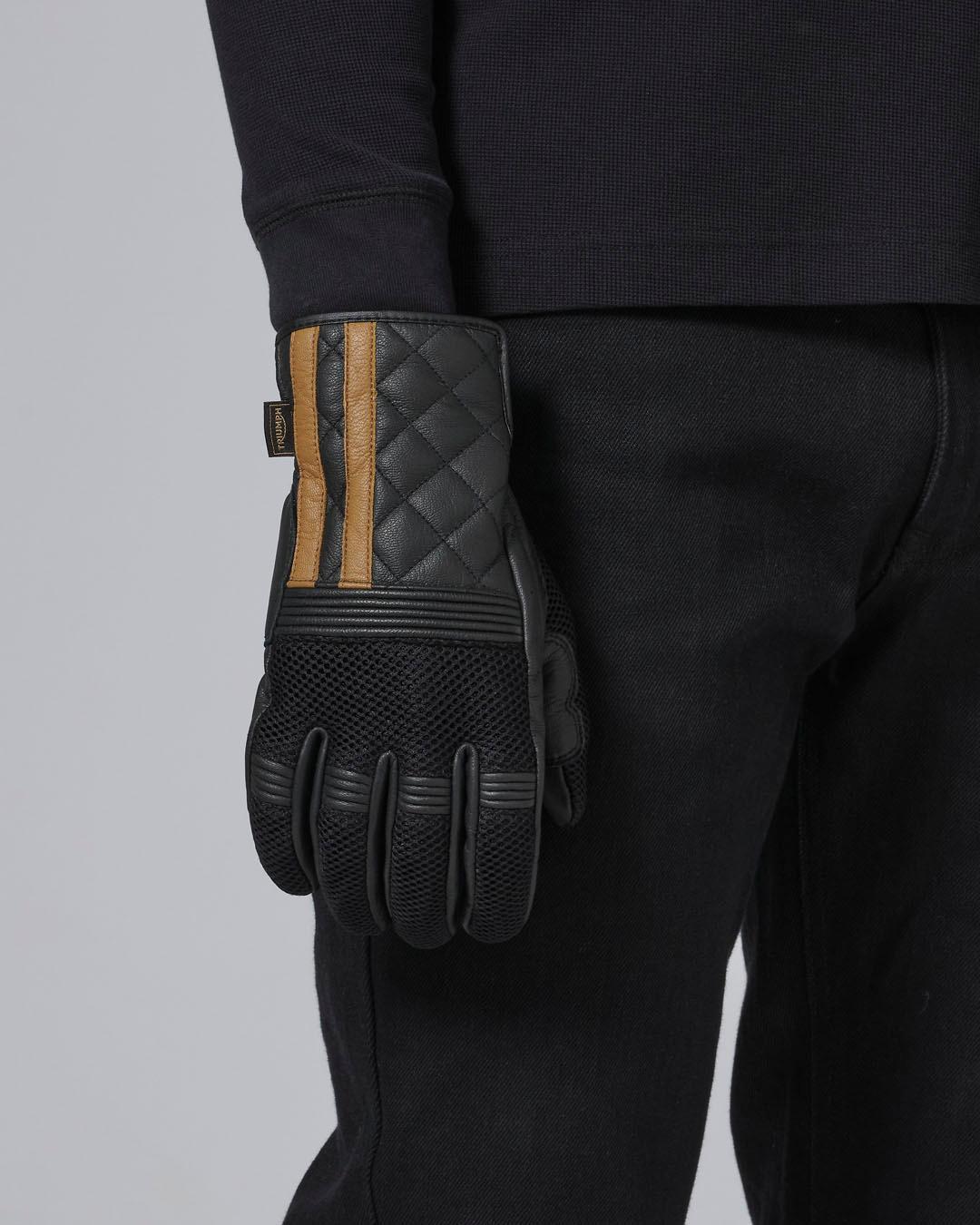 SULBY MESH GLOVE BLACK / GOLD XXS image 3