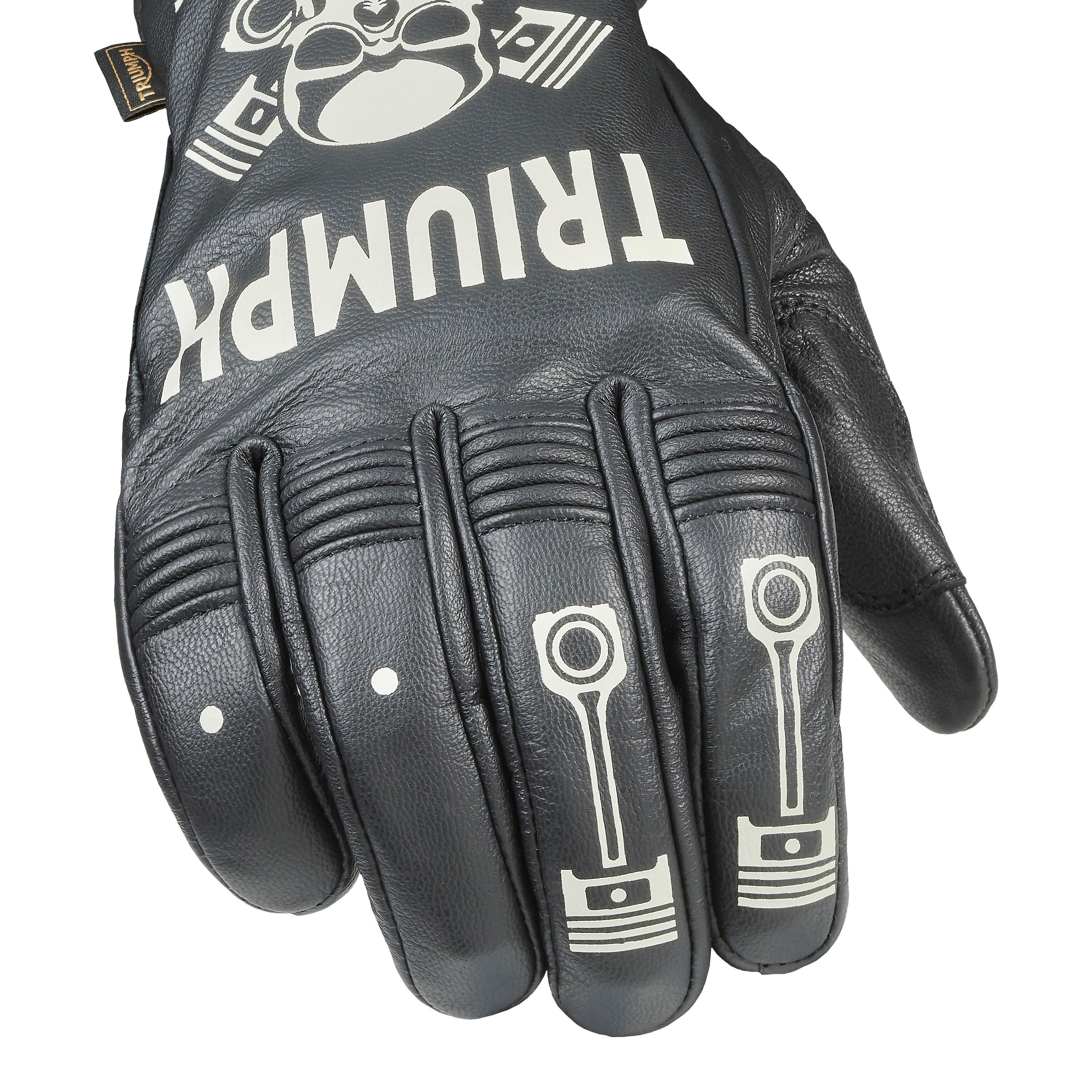 PISTON GLOVE BLACK / BONE S image 11