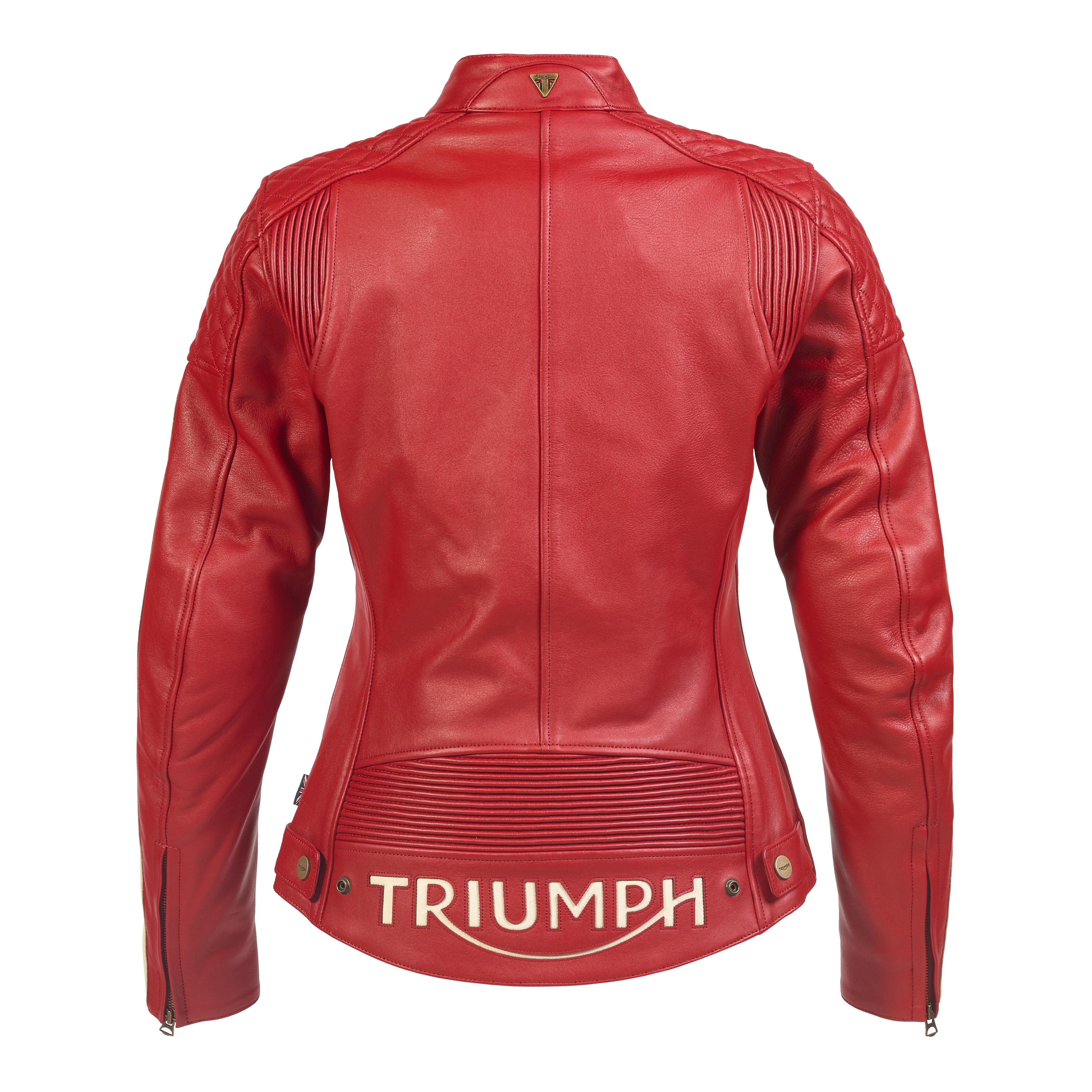 LADIES BRADDAN SPORT RED JACKET S image 3
