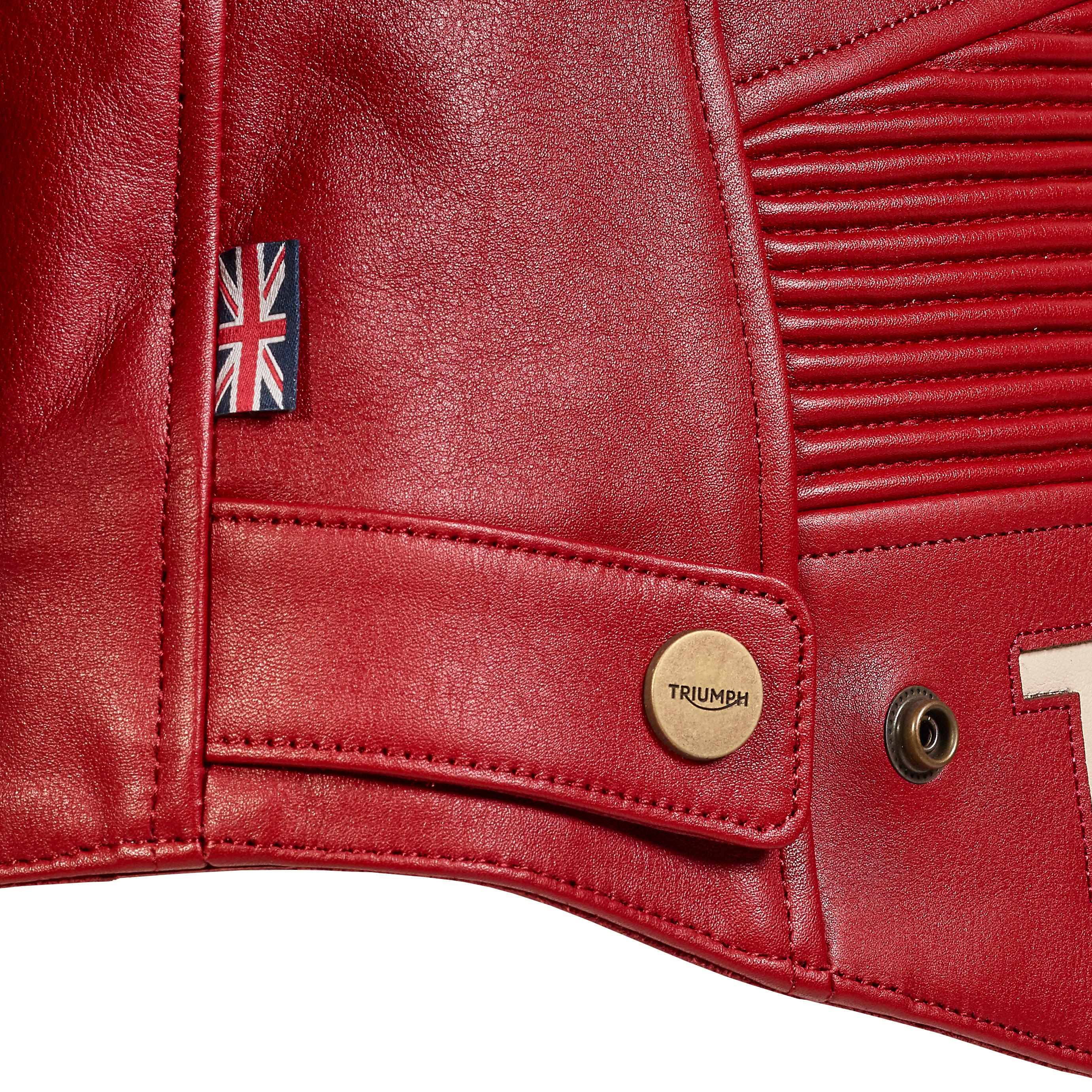 LADIES BRADDAN SPORT RED JACKET S image 5