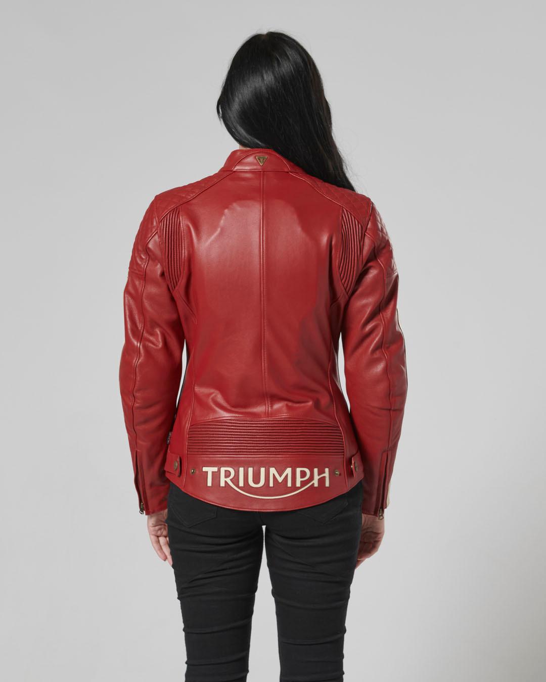 LADIES BRADDAN SPORT RED JACKET XXS image 10