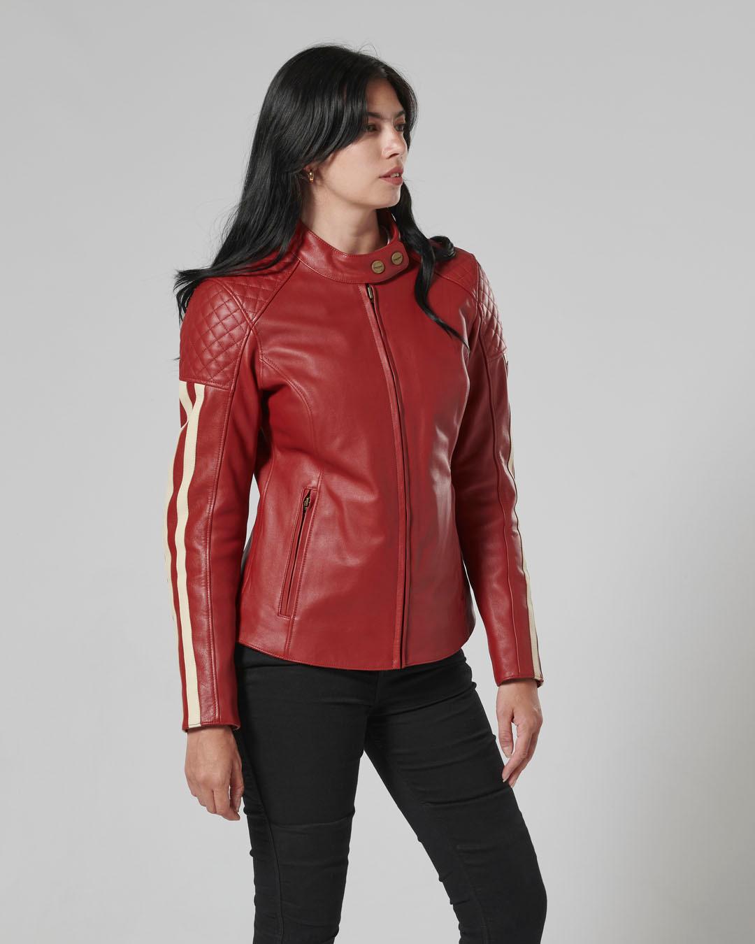 LADIES BRADDAN SPORT RED JACKET XXS image 13