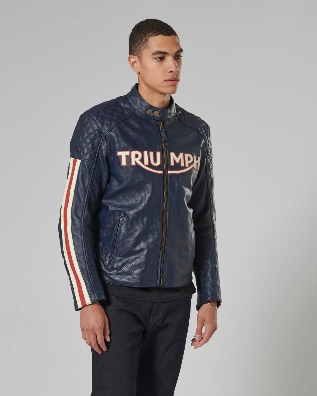 BRADDAN AIR RACE JACKET BLUE M image 10