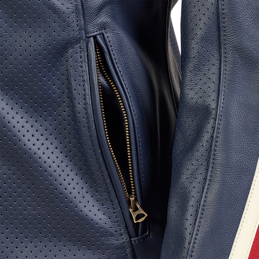 BRADDAN AIR RACE LADIES JACKET BLUE XL image 2