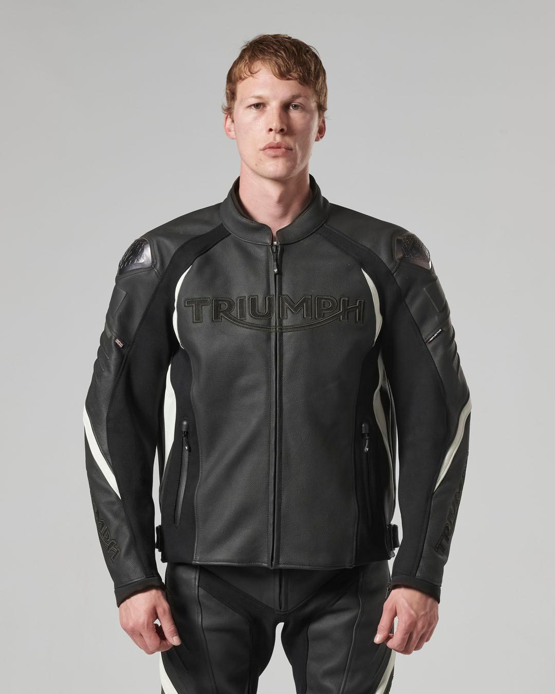 TRIPLE LEATHER JACKET XXL image 12