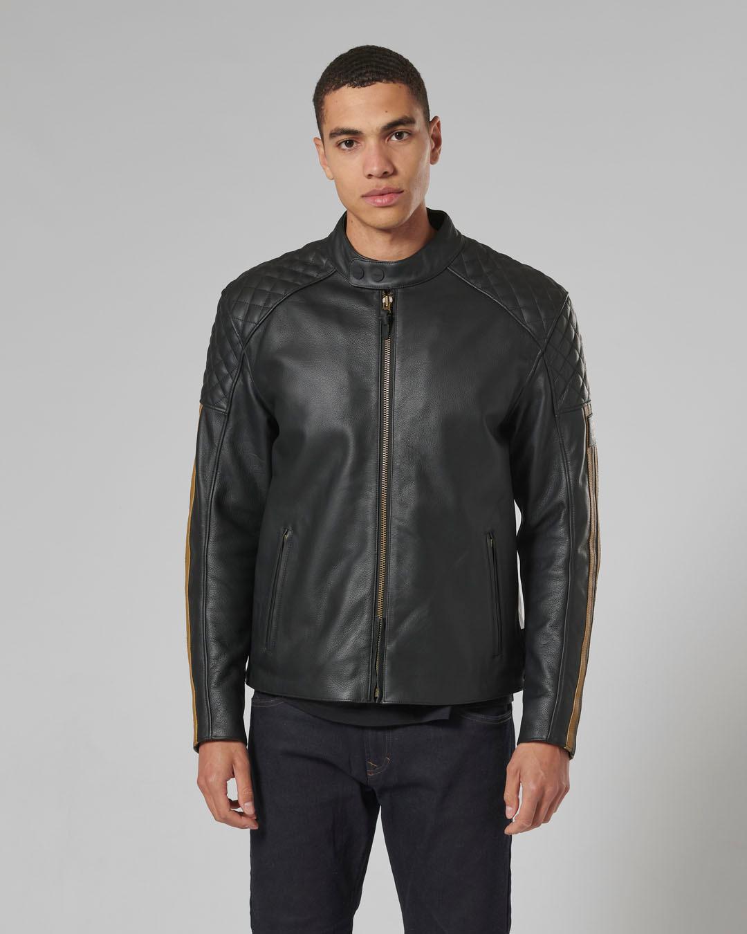 BRADDAN SPORT JACKET BLACK / GOLD S image 5