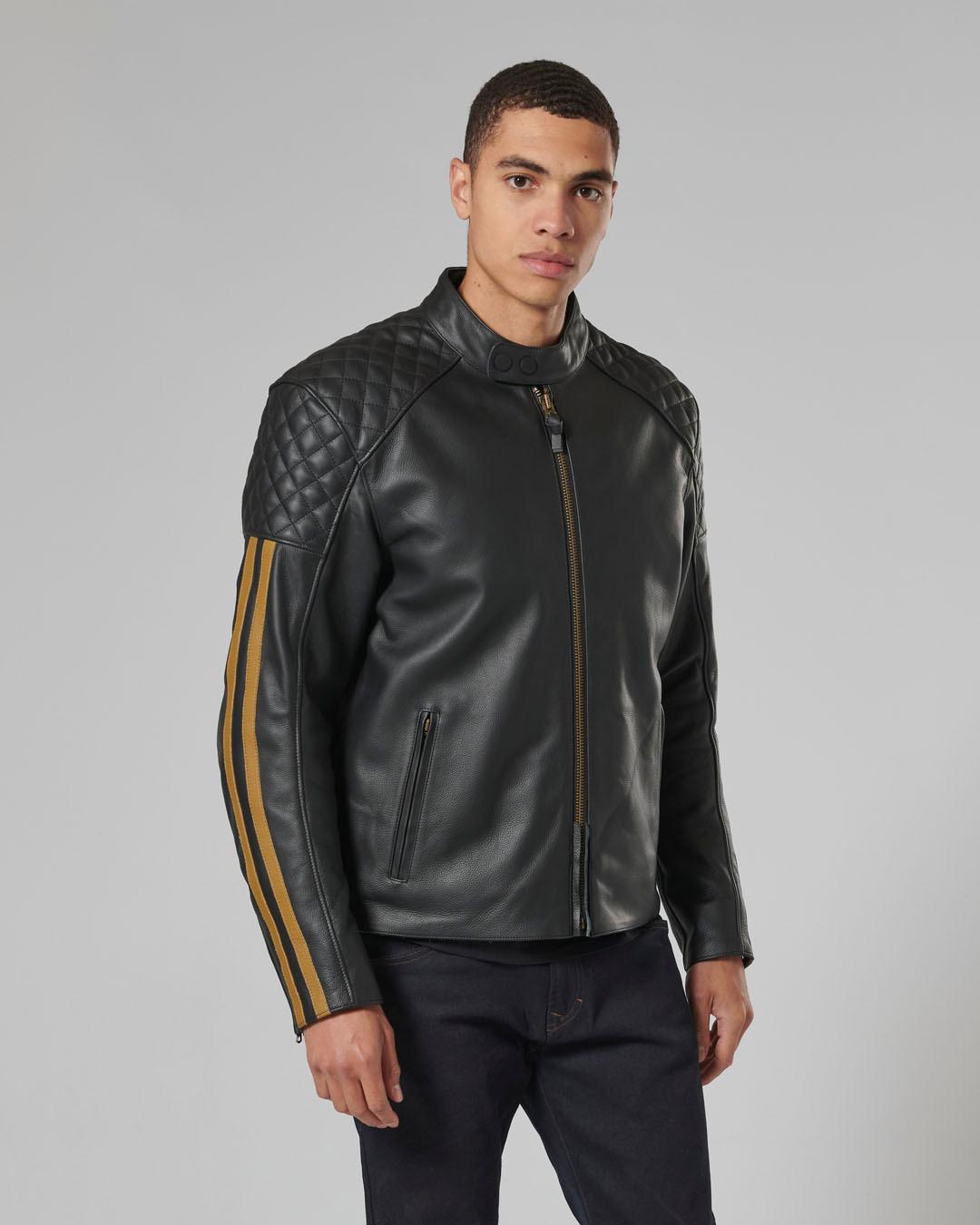 BRADDAN SPORT JACKET BLACK / GOLD XS image 9