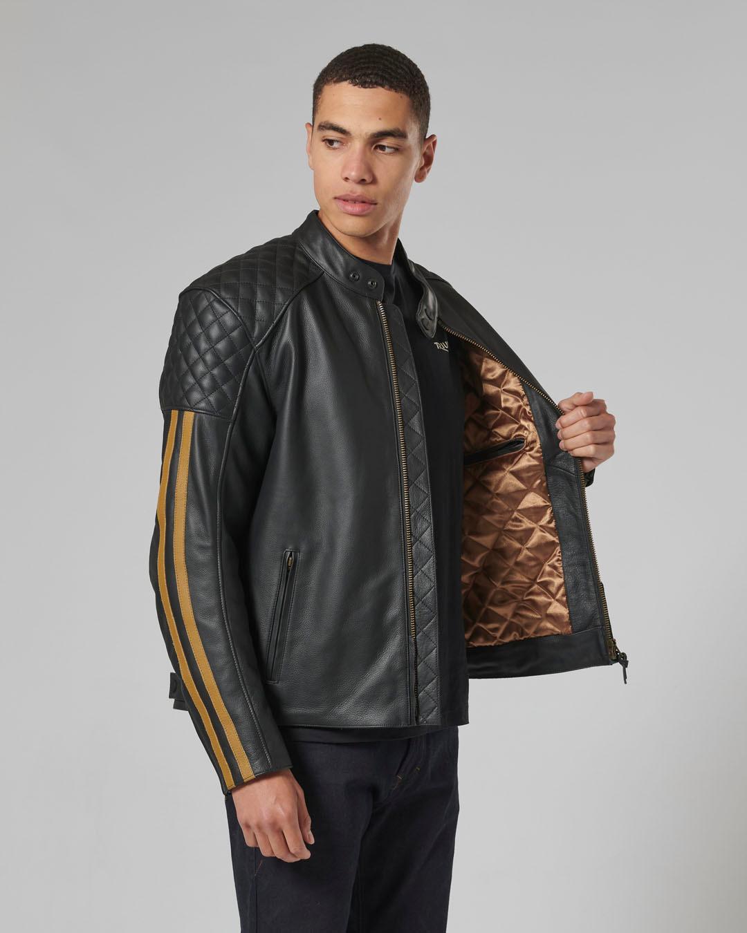 BRADDAN SPORT JACKET BLACK / GOLD XS image 14