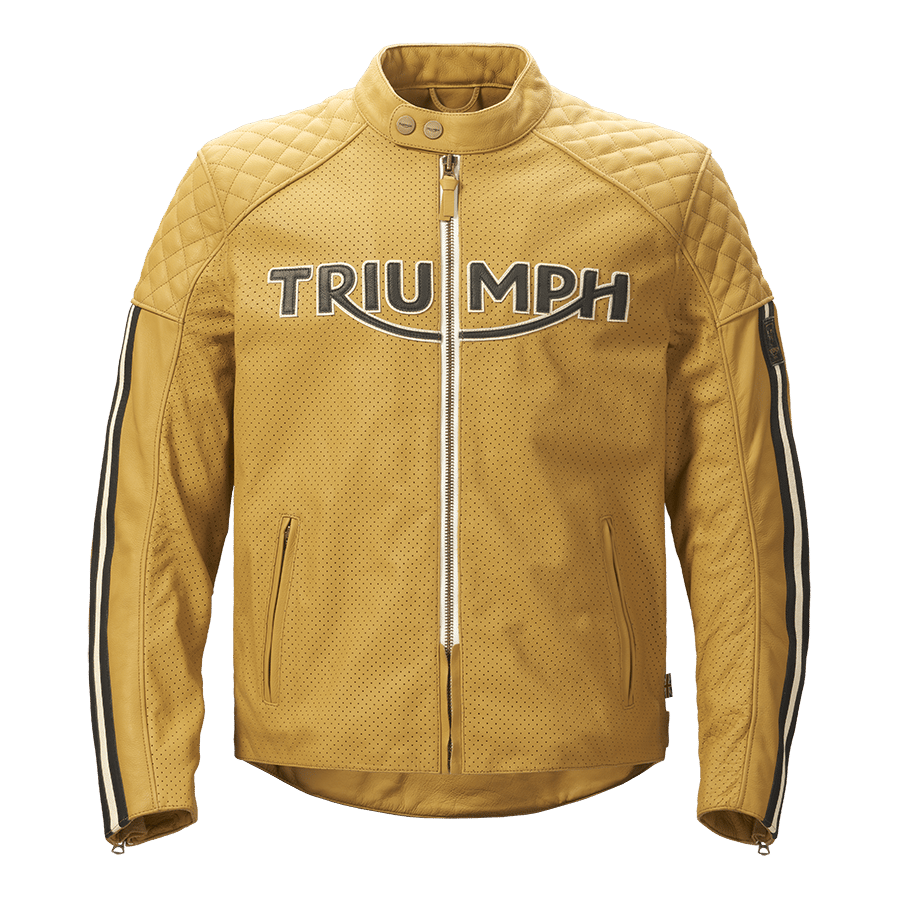 BRADDAN AIR RACE JACKET - GOLD M image 5