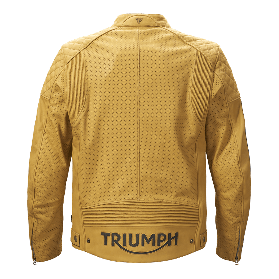 BRADDAN AIR RACE JACKET - GOLD M image 2