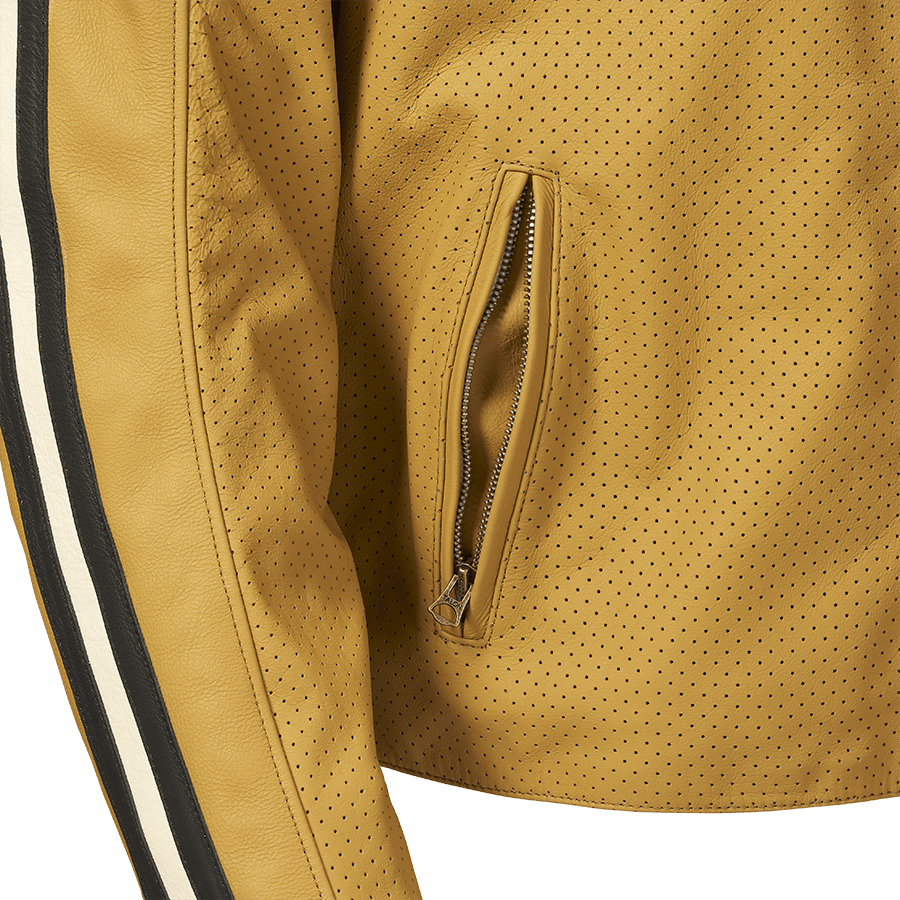 BRADDAN AIR RACE JACKET - GOLD XS image 6