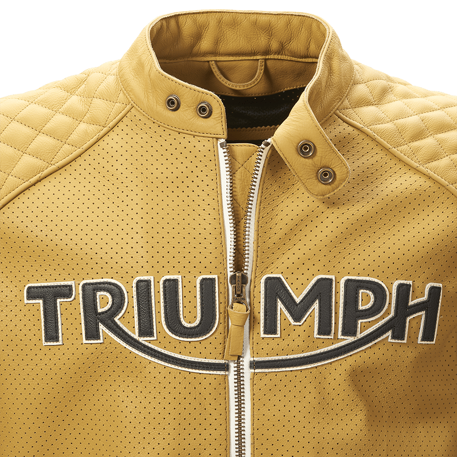 BRADDAN AIR RACE JACKET - GOLD XXL image 1