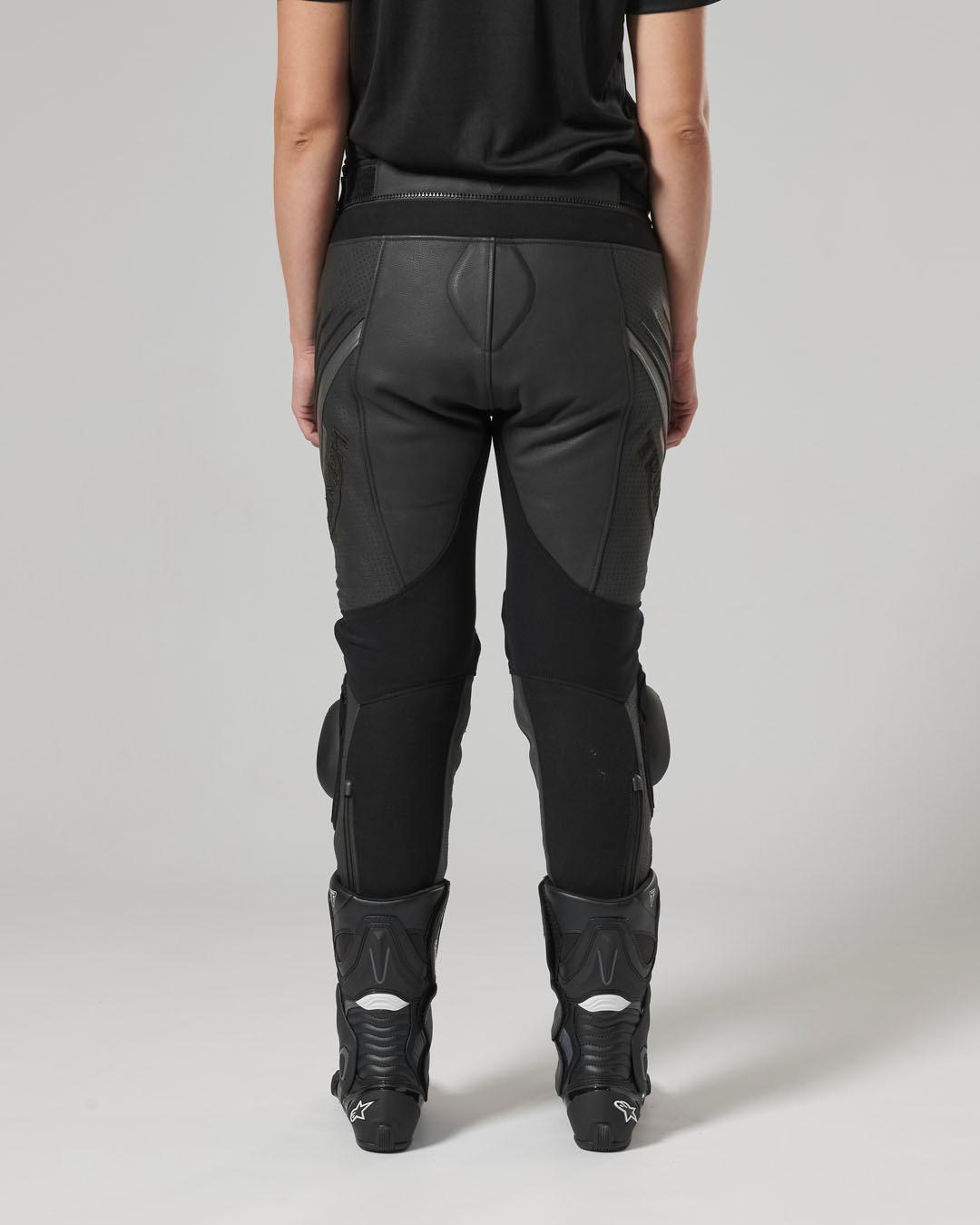 TRIPLE PERFORATED LEATHER PANTS 32 image 6