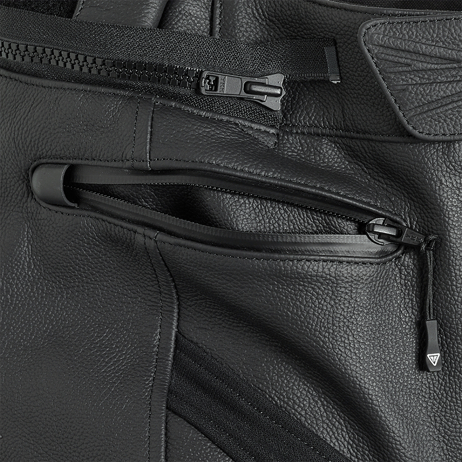 TRIPLE LEATHER JEANS 28 image 5