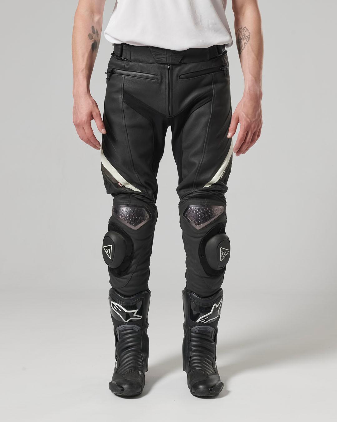TRIPLE LEATHER JEANS 34 image 8
