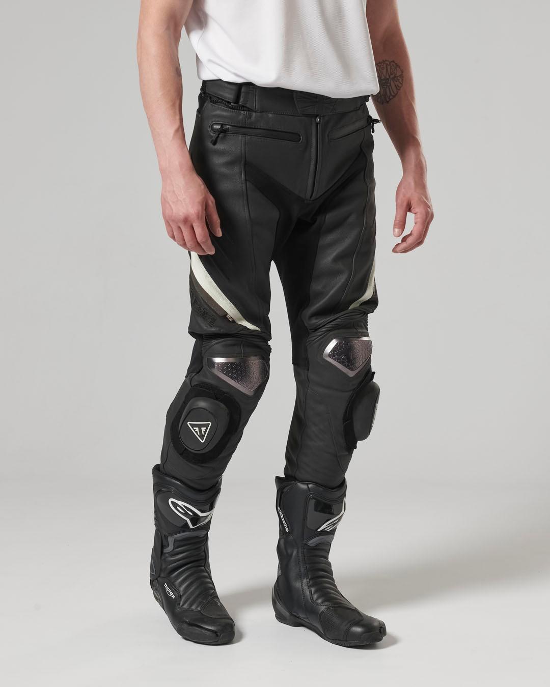 TRIPLE LEATHER JEANS 40 image 15