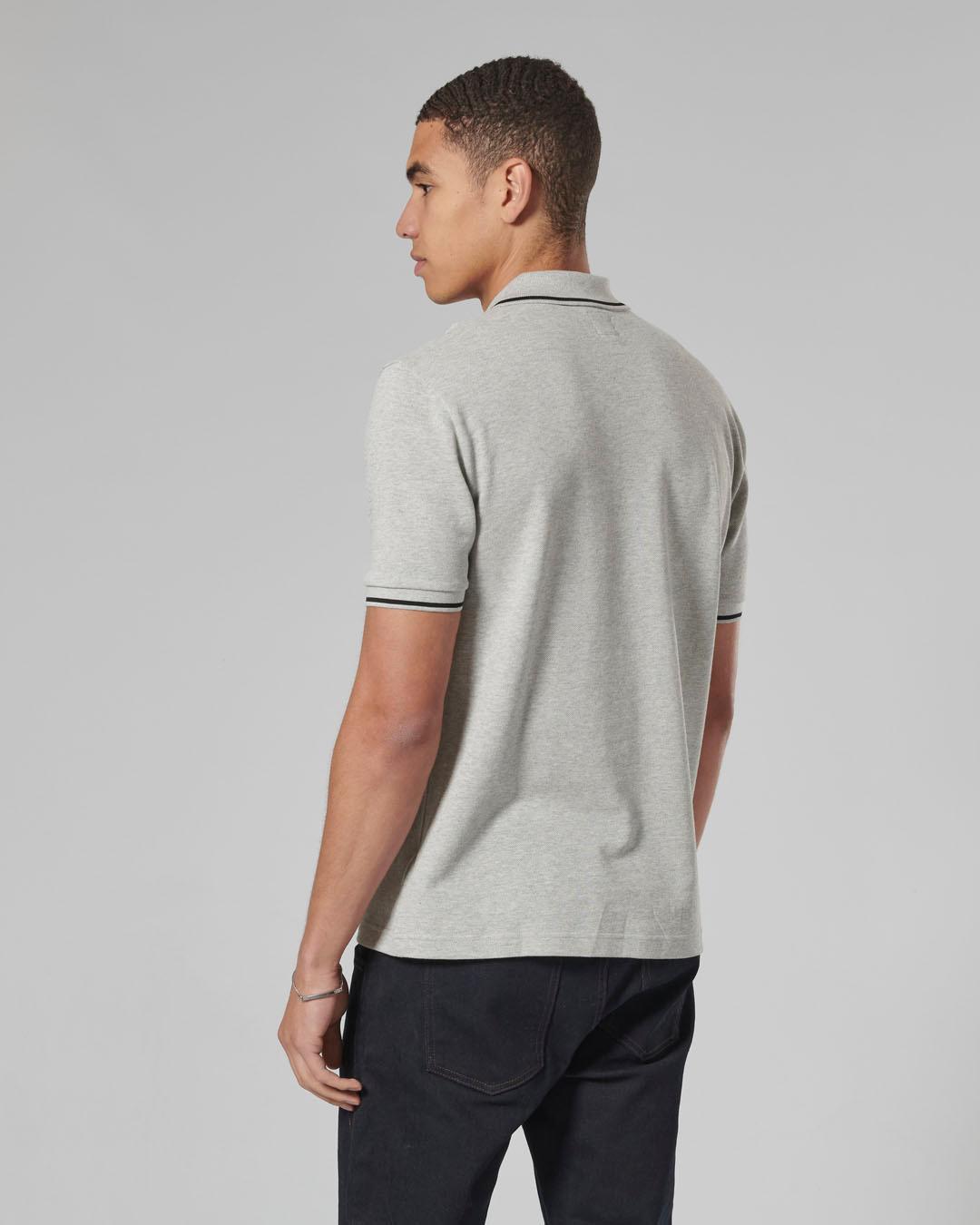LUSTLEIGH POLO GREY MARL L image 5