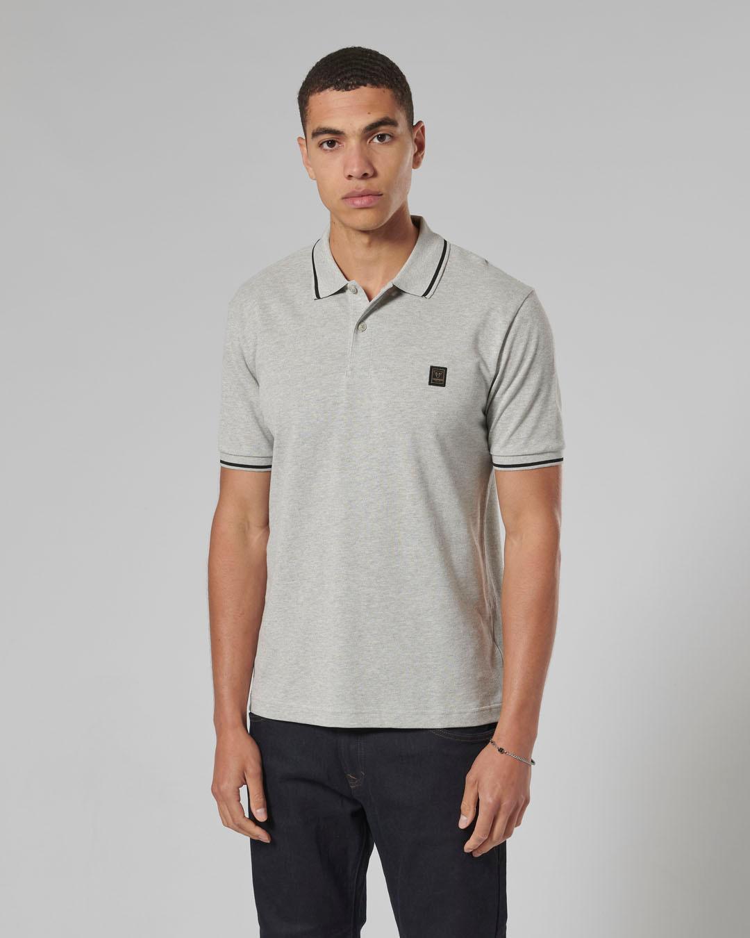 LUSTLEIGH POLO GREY MARL XS image 2