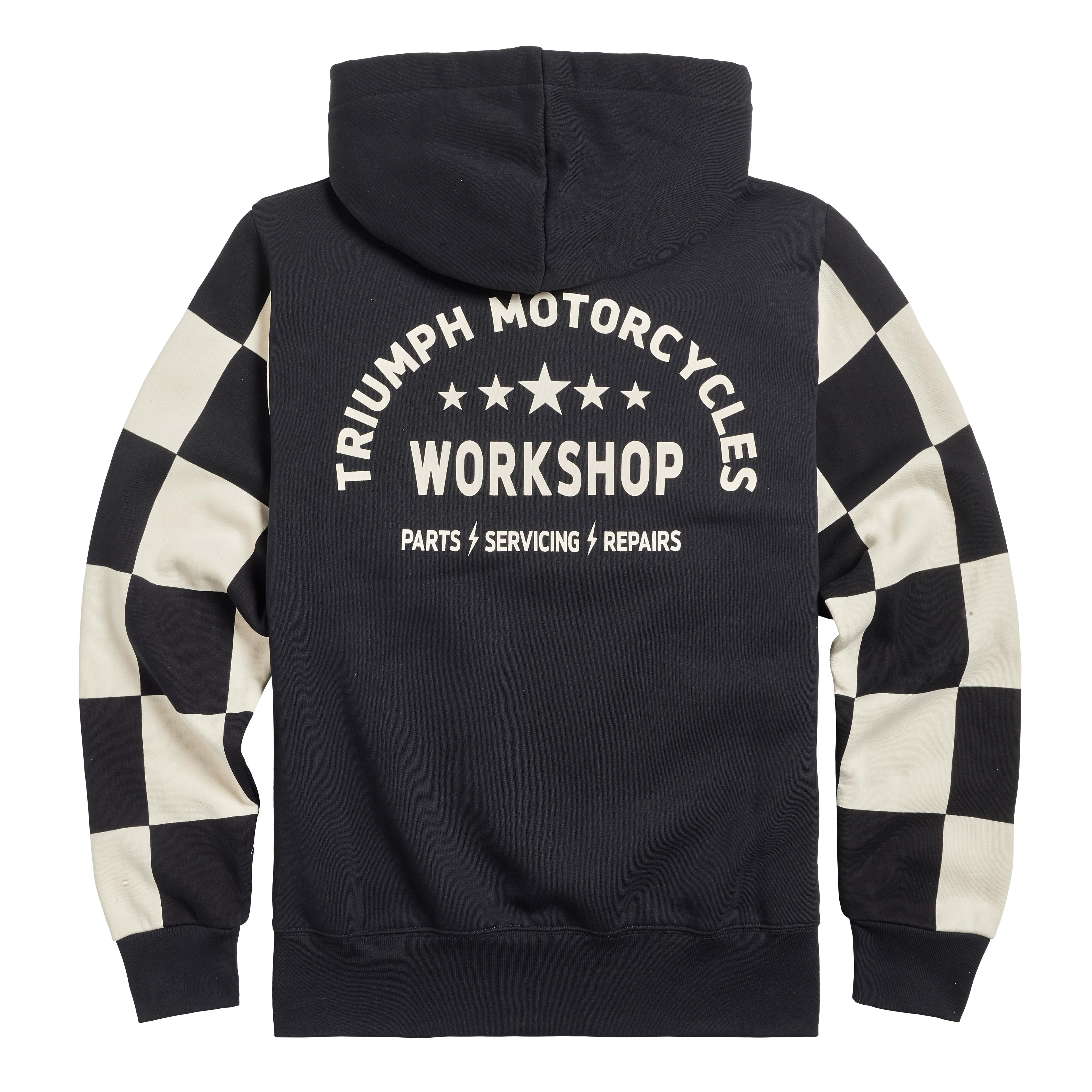 DIGBY FULL ZIP HOODY GREY MARL XL image 10