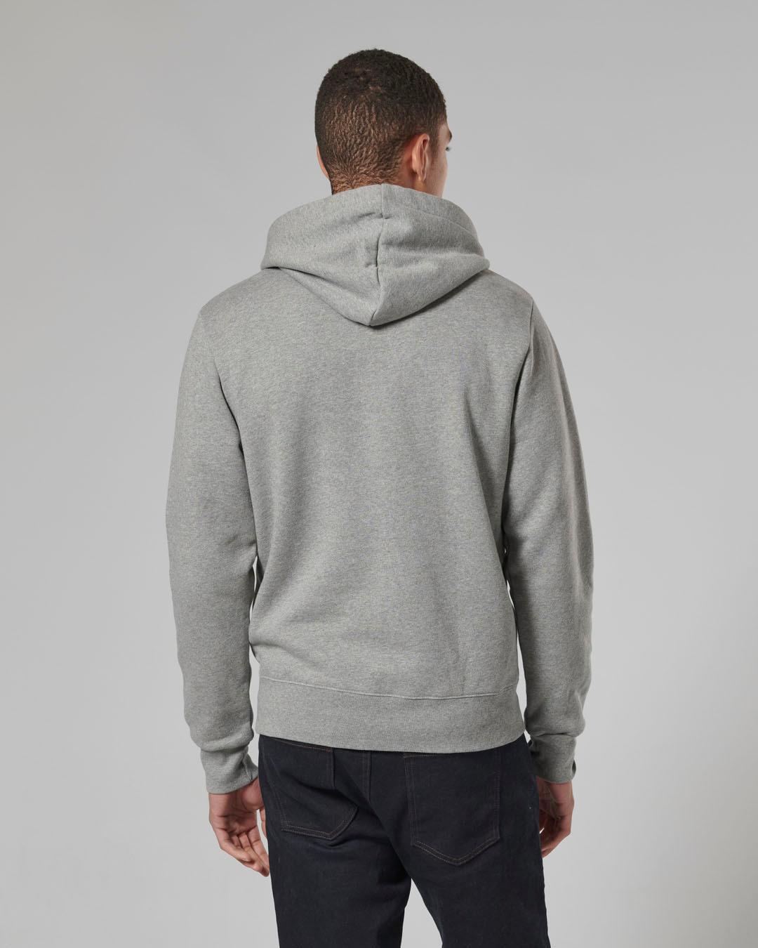 CARRICK PULL-ON HOODIE GREY MARL S image 5