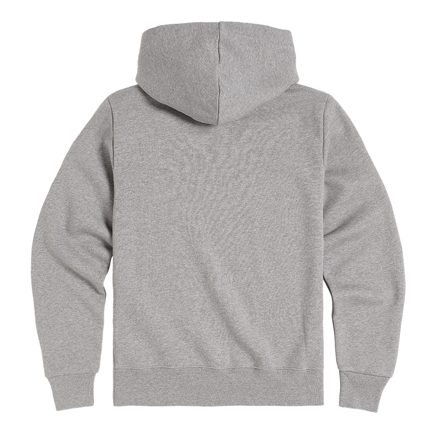 CARRICK PULL-ON HOODIE GREY MARL XL image 1