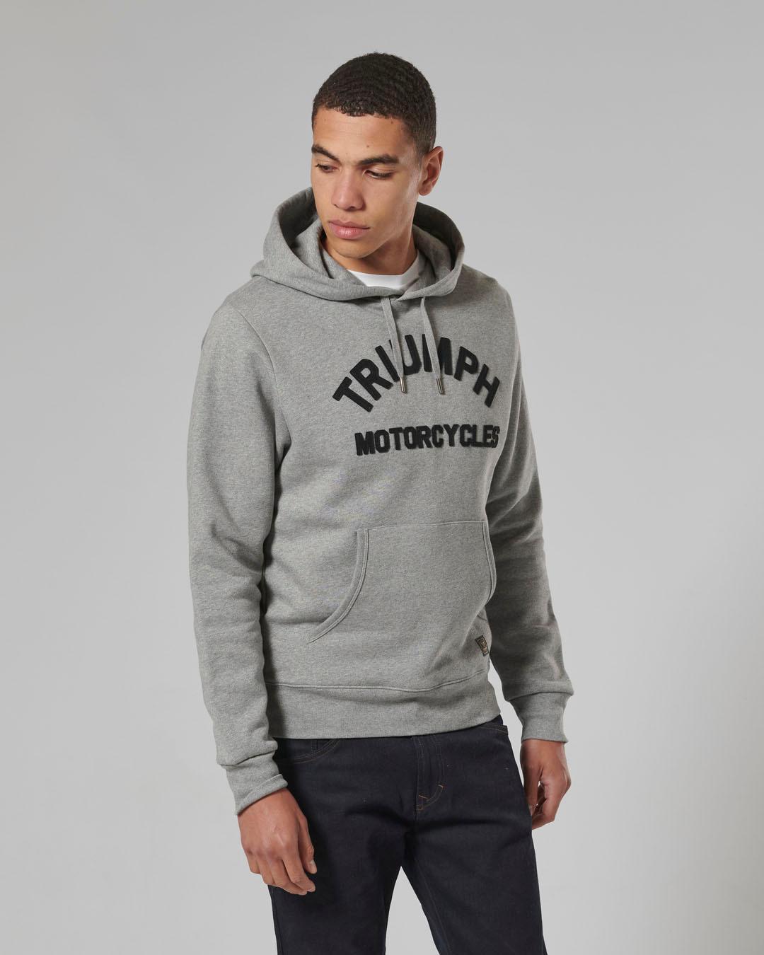 CARRICK PULL-ON HOODIE GREY MARL XS image 7