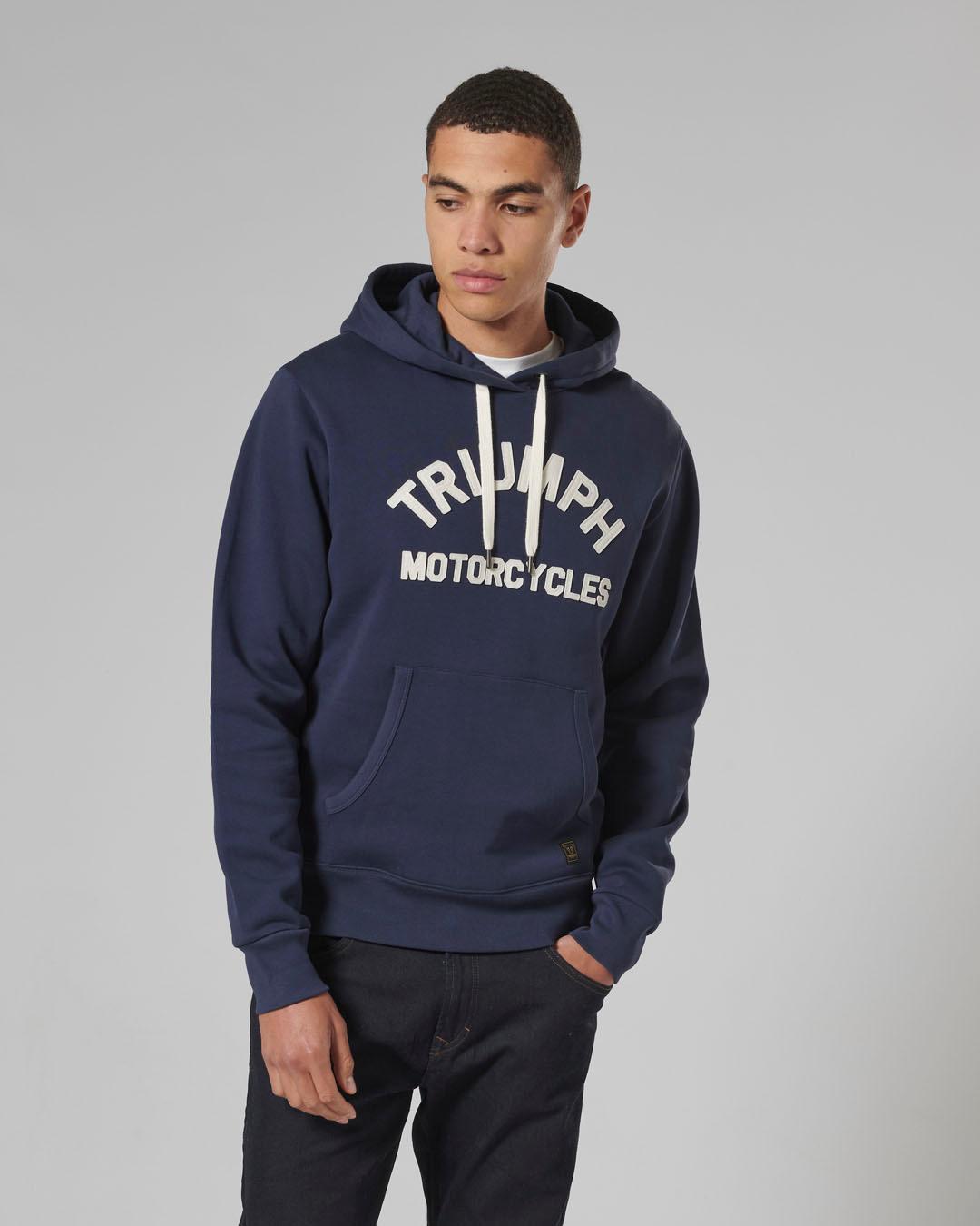 CARRICK PULL-ON HOODIE NAVY / BONE L image 7