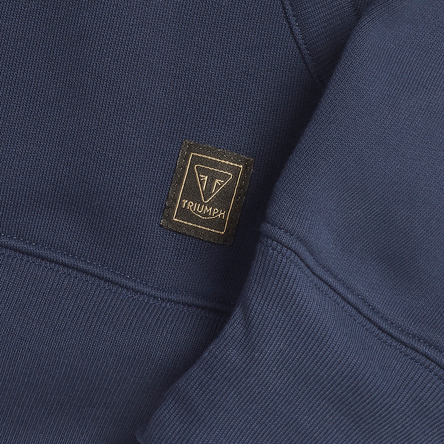 CARRICK PULL-ON HOODIE NAVY / BONE S image 2