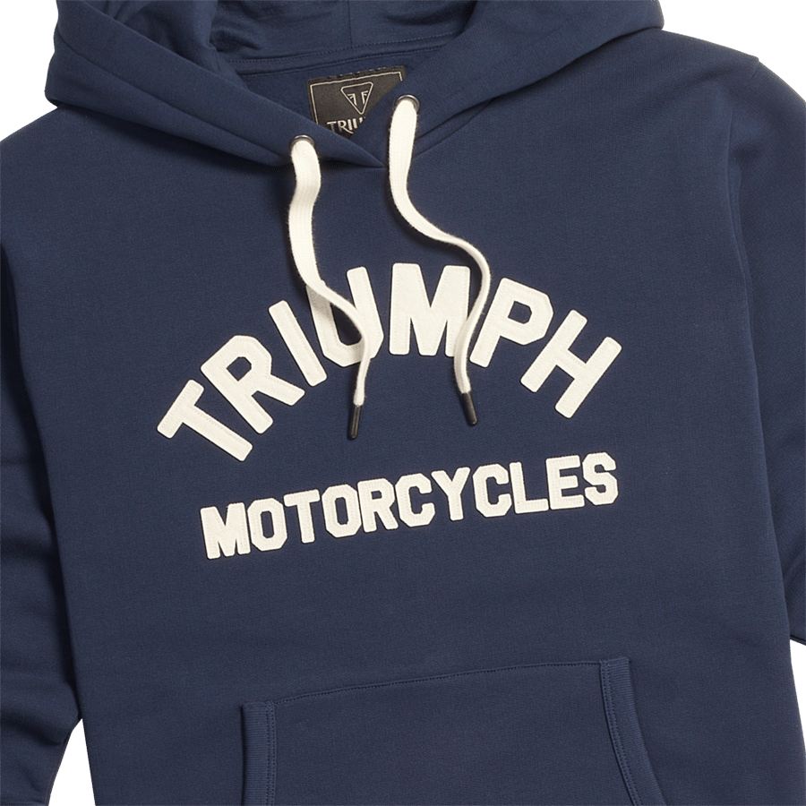CARRICK PULL-ON HOODIE NAVY / BONE XS image 1