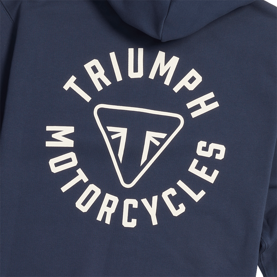 DIGBY FULL ZIP-HOODIE NAVY / BONE S image 4