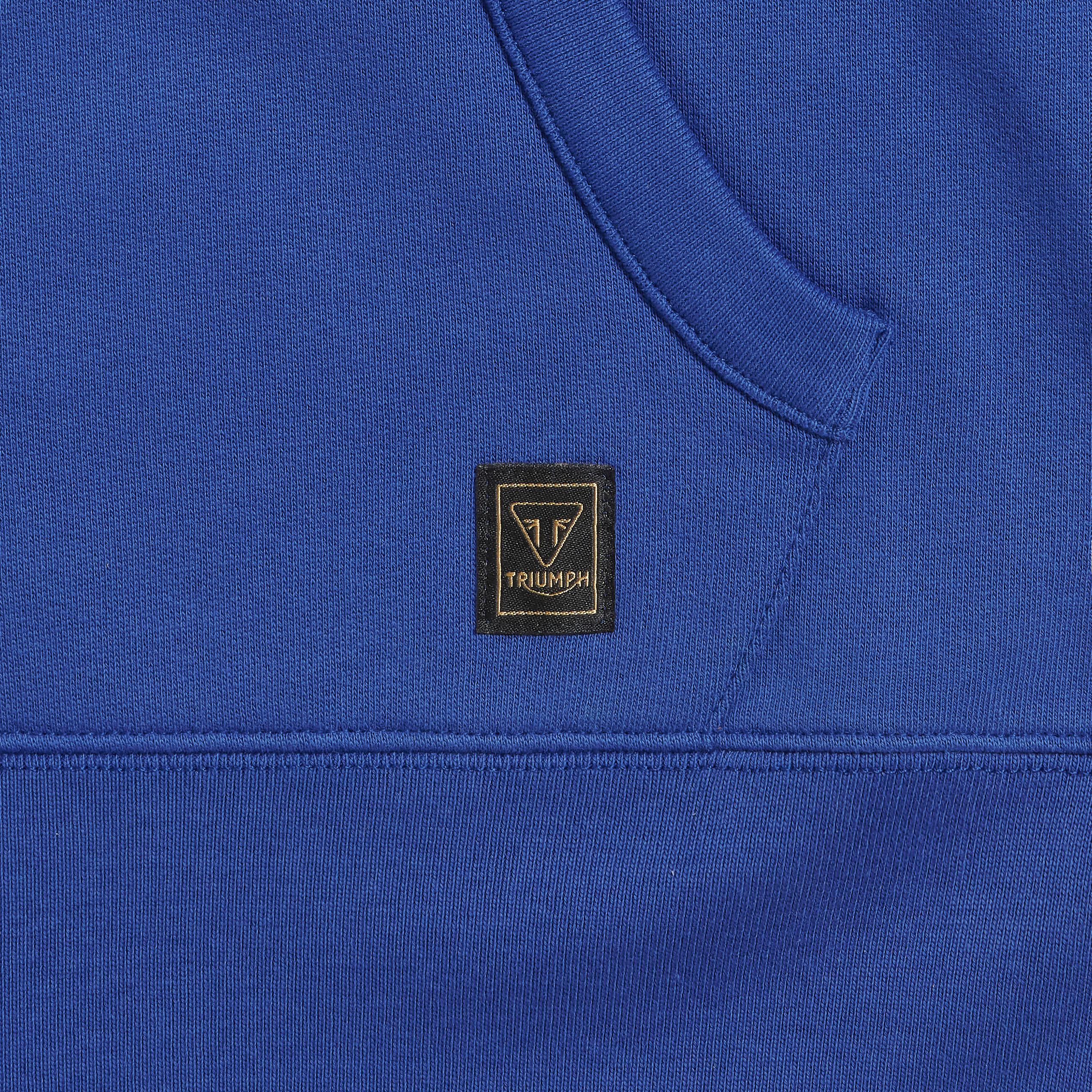 CARRICK PULL-ON HOODIE BLUE / BONE L image 2