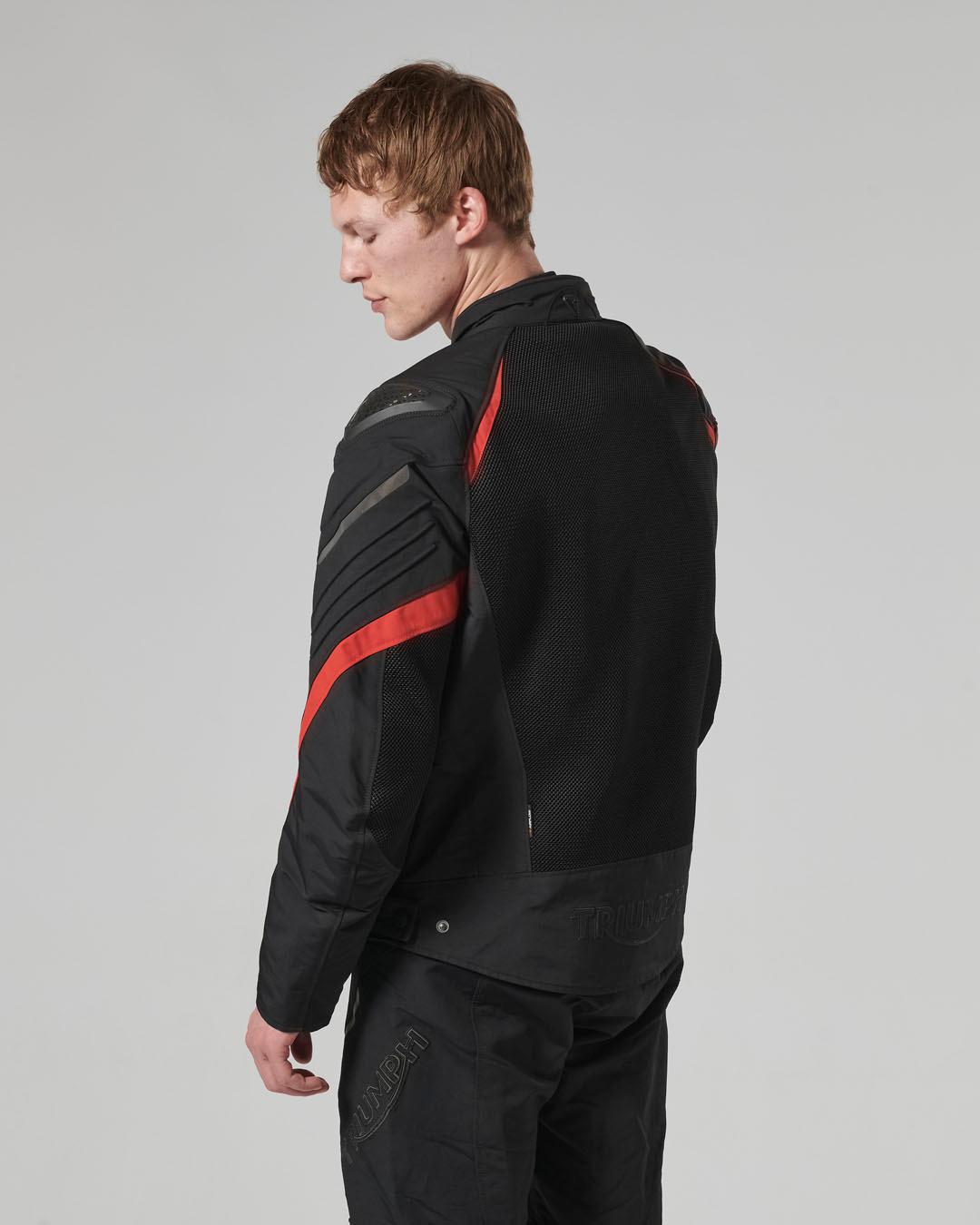 TRIPLE SPORTS MESH JACKET BLACK / WHITE / RED L image 10
